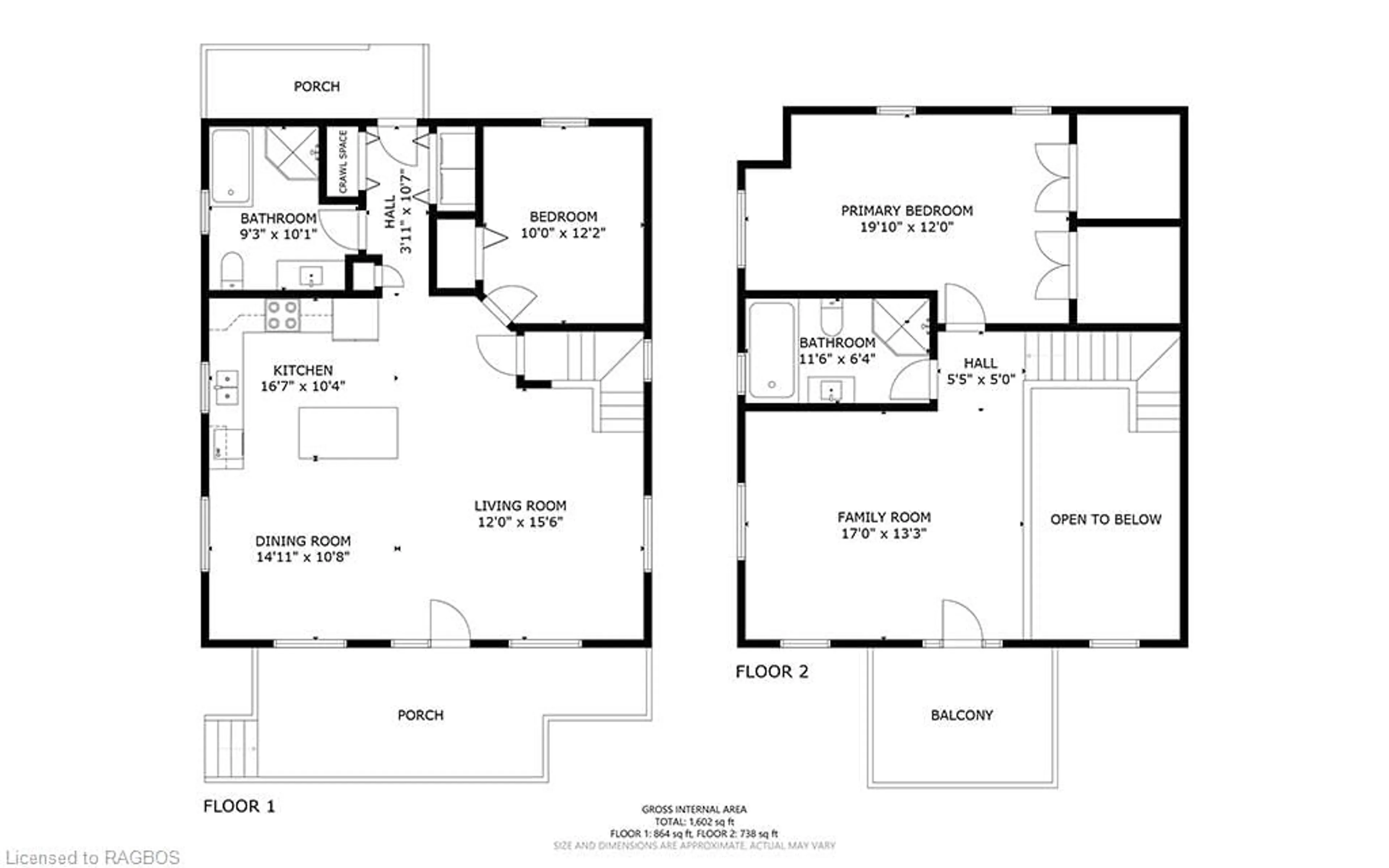 Floor plan for 181 Isthmus Bay Rd, Lion's Head Ontario N0H 1W0