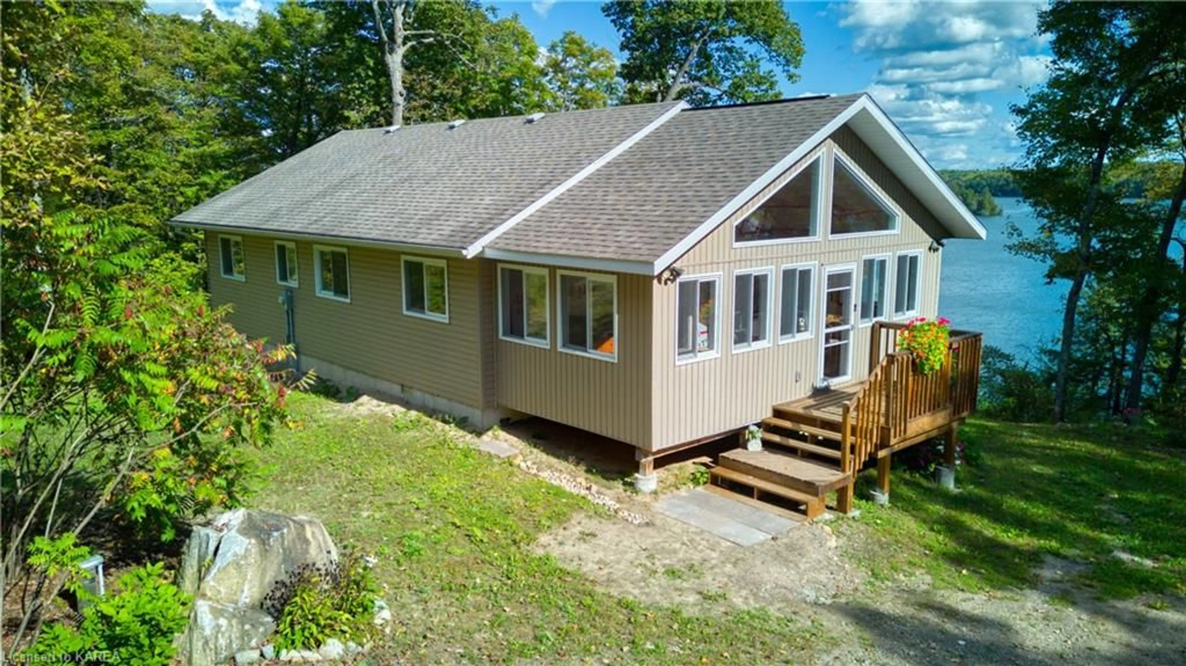 Frontside or backside of a home, cottage for 1055 Almost Lane, Ardoch Ontario K0H 1C0