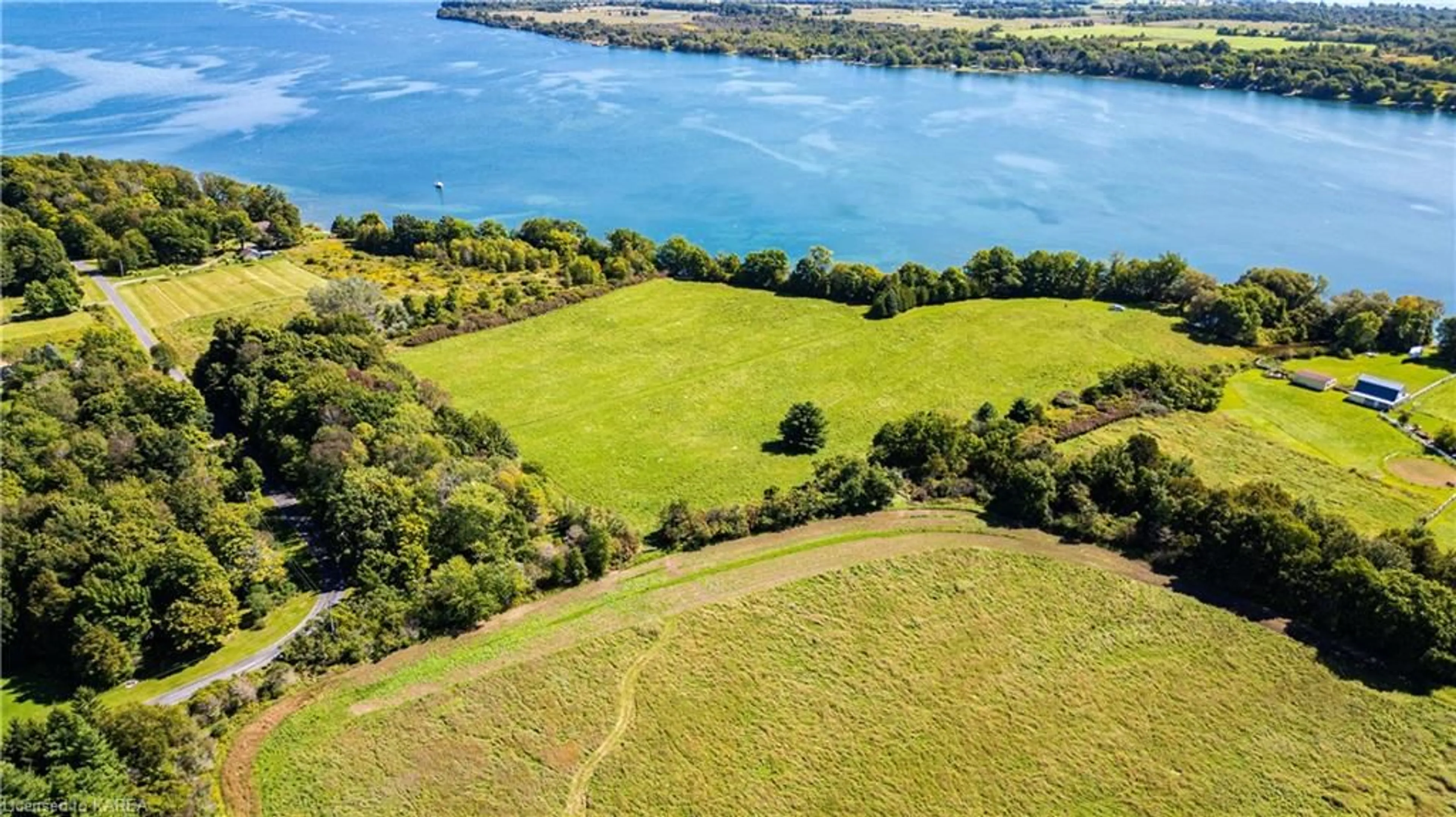 A pic from exterior of the house or condo, lake for 0 Wyona Lane, Wolfe Island Ontario K0H 2Y0