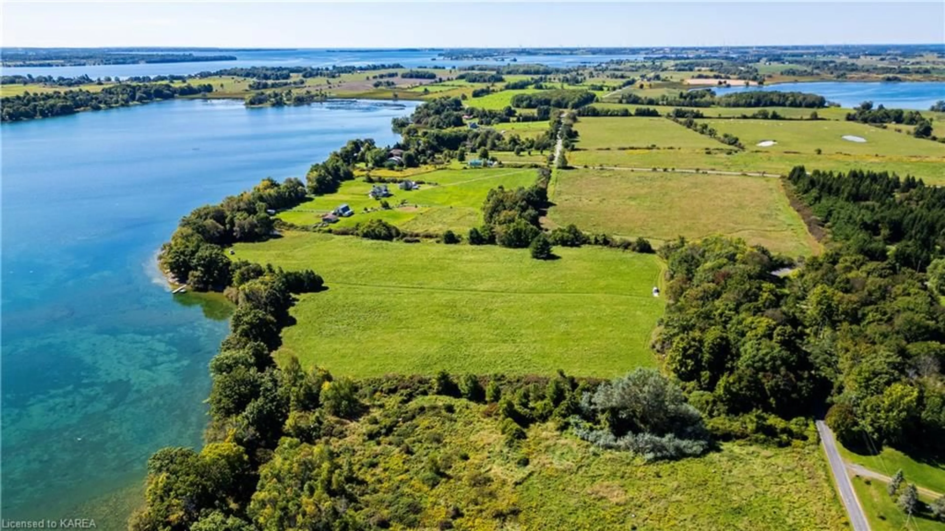 A pic from exterior of the house or condo, the view of lake or river for 0 Wyona Lane, Wolfe Island Ontario K0H 2Y0