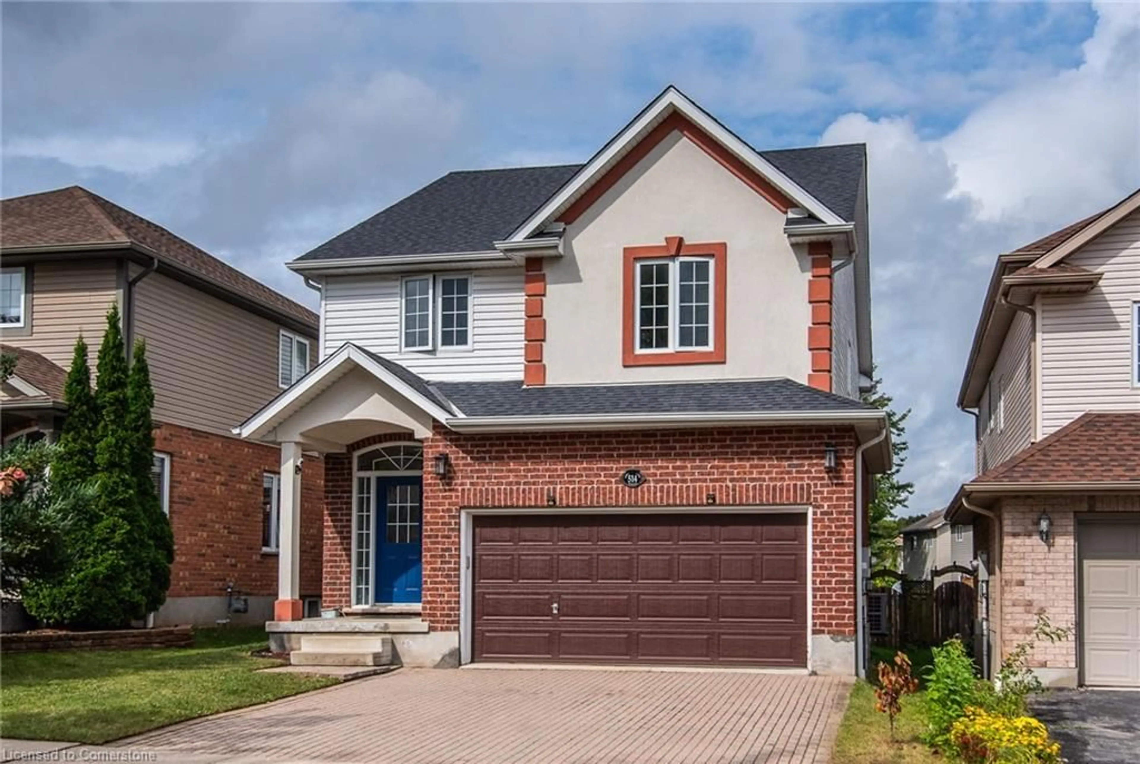 Home with brick exterior material for 514 American Beech Ave, Waterloo Ontario N2V 2V9