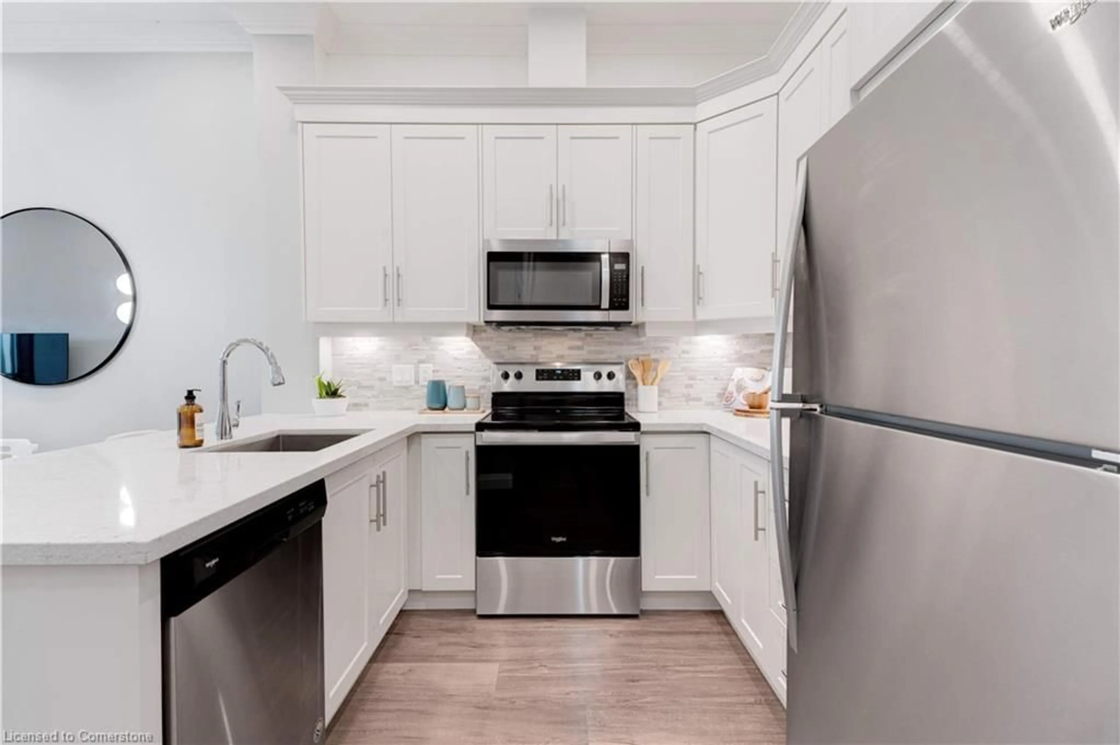 Standard kitchen for 30 Hamilton St #108, Waterdown Ontario L8B 1V8