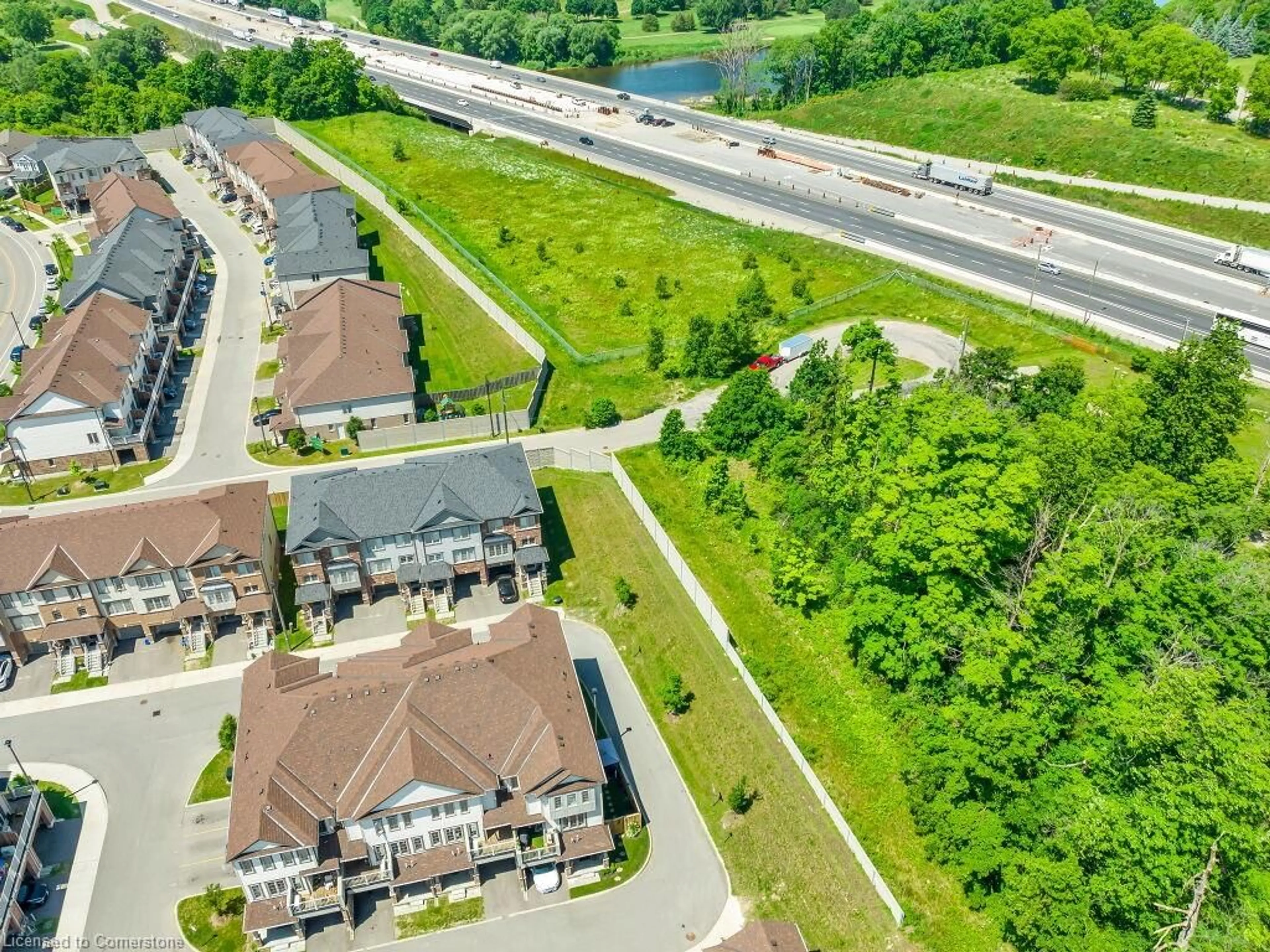 A pic from exterior of the house or condo, the street view for 420 Linden Dr #45, Cambridge Ontario N3H 5L5