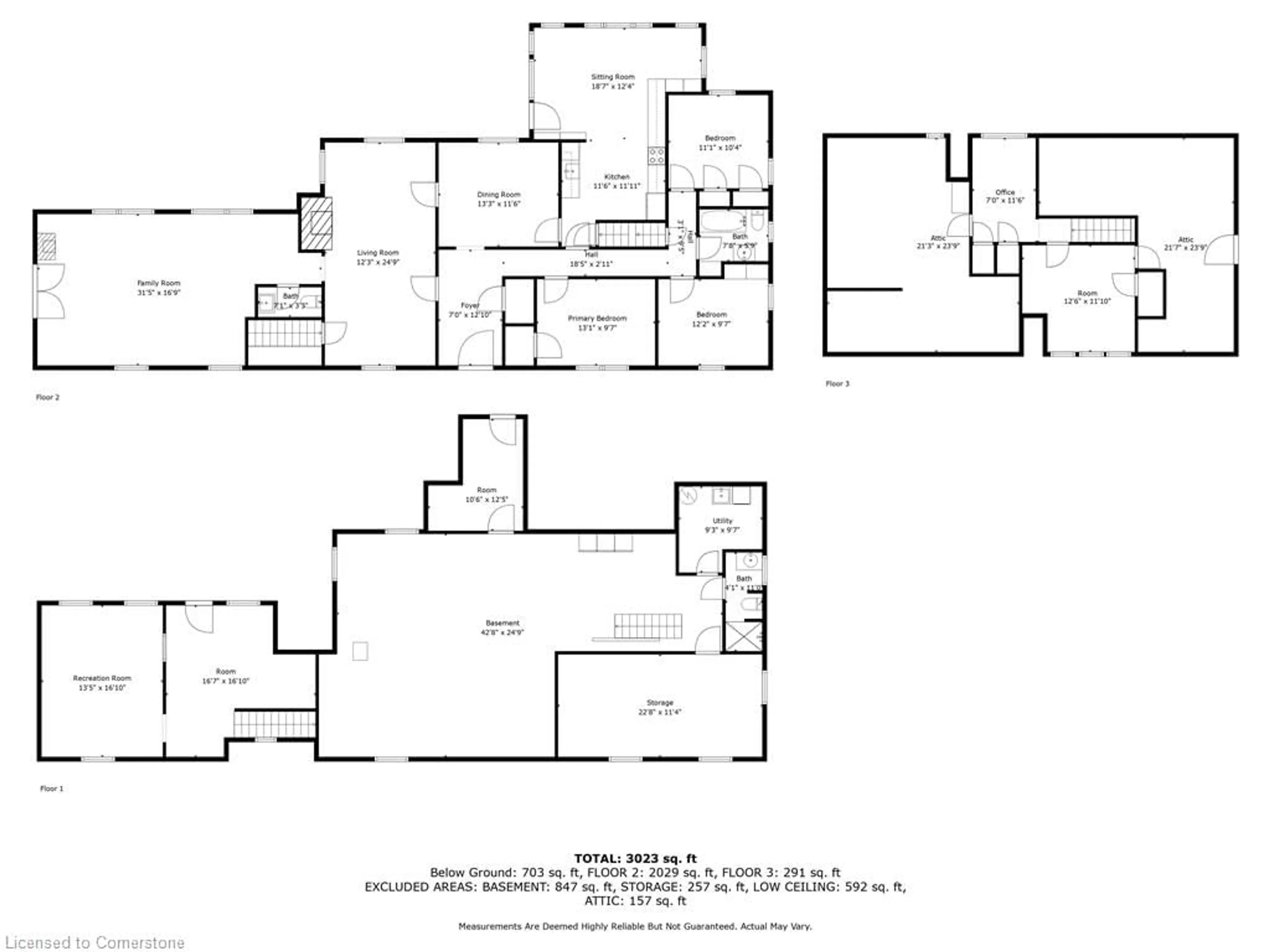 Floor plan for 254 Western Ave, Delhi Ontario N4B 1S1