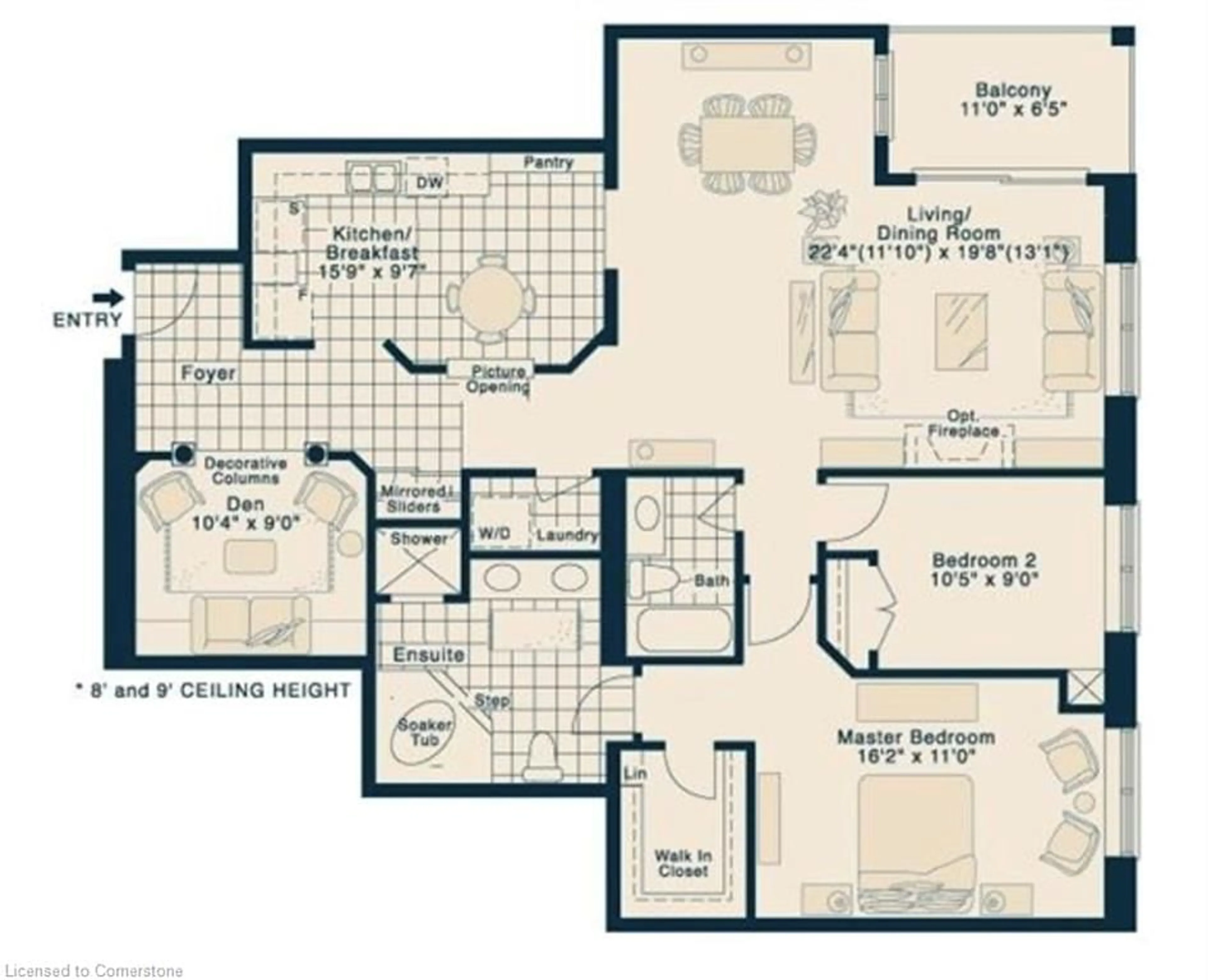 Floor plan for 4351 Birchmount Ave, Beamsville Ontario L3J 0J2