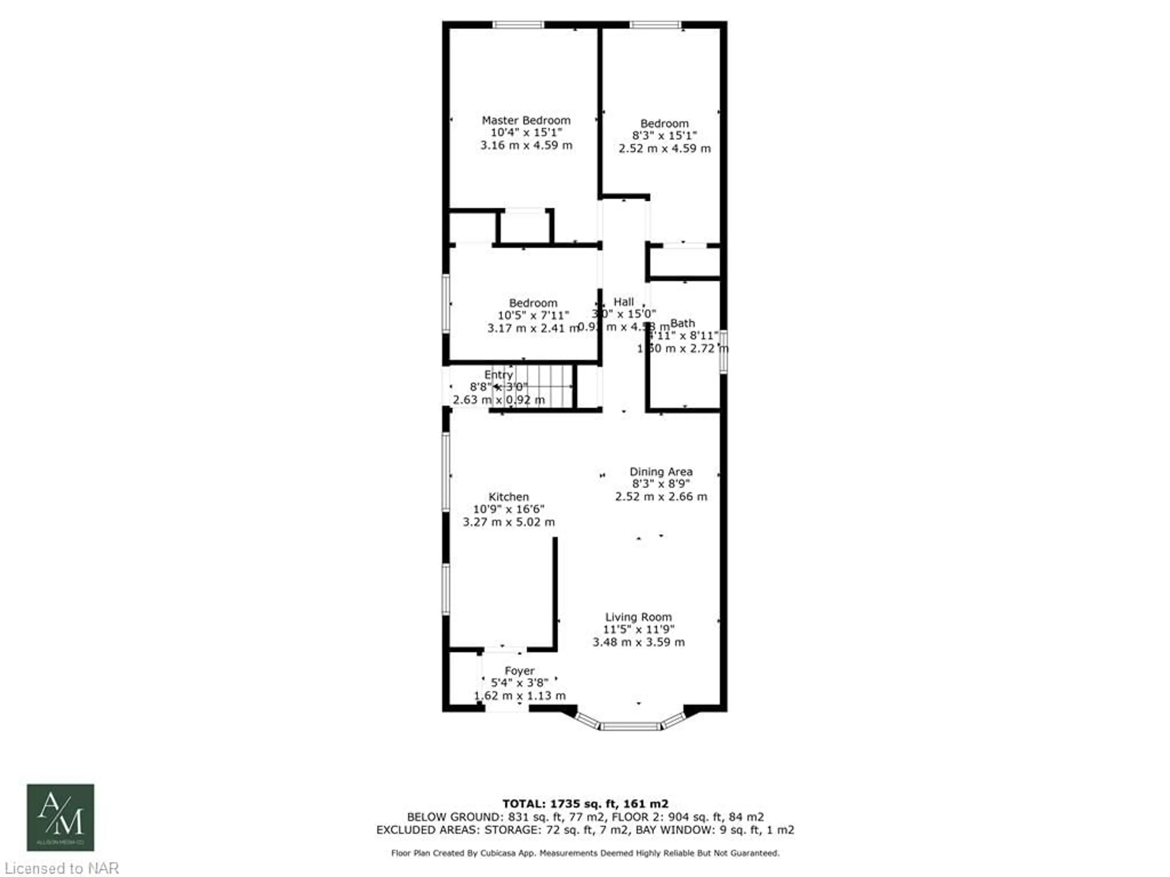 Floor plan for 50 Bunting Rd, St. Catharines Ontario L2P 1Z3