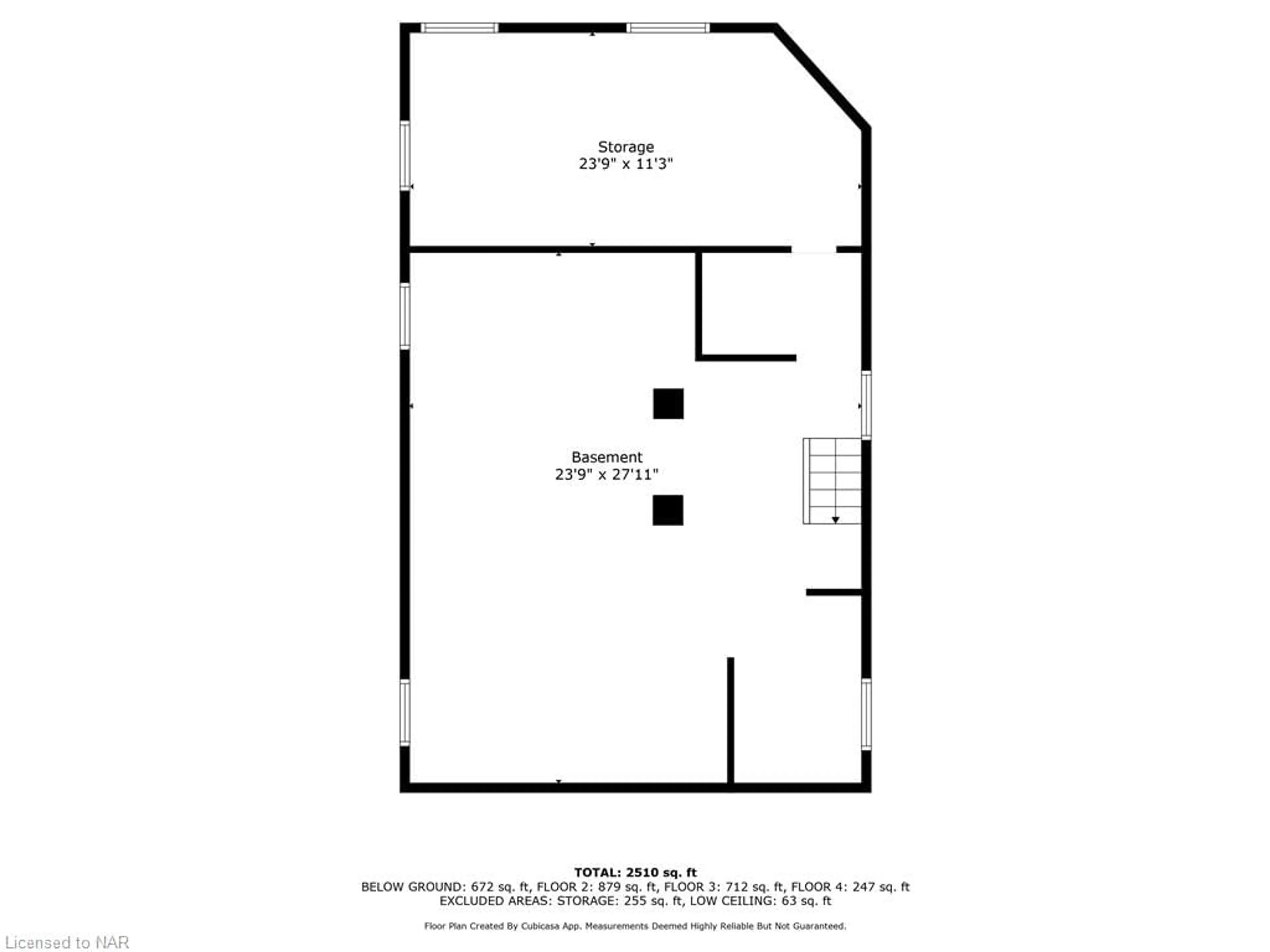 Floor plan for 22 Robinson St, Grimsby Ontario L3M 3C4