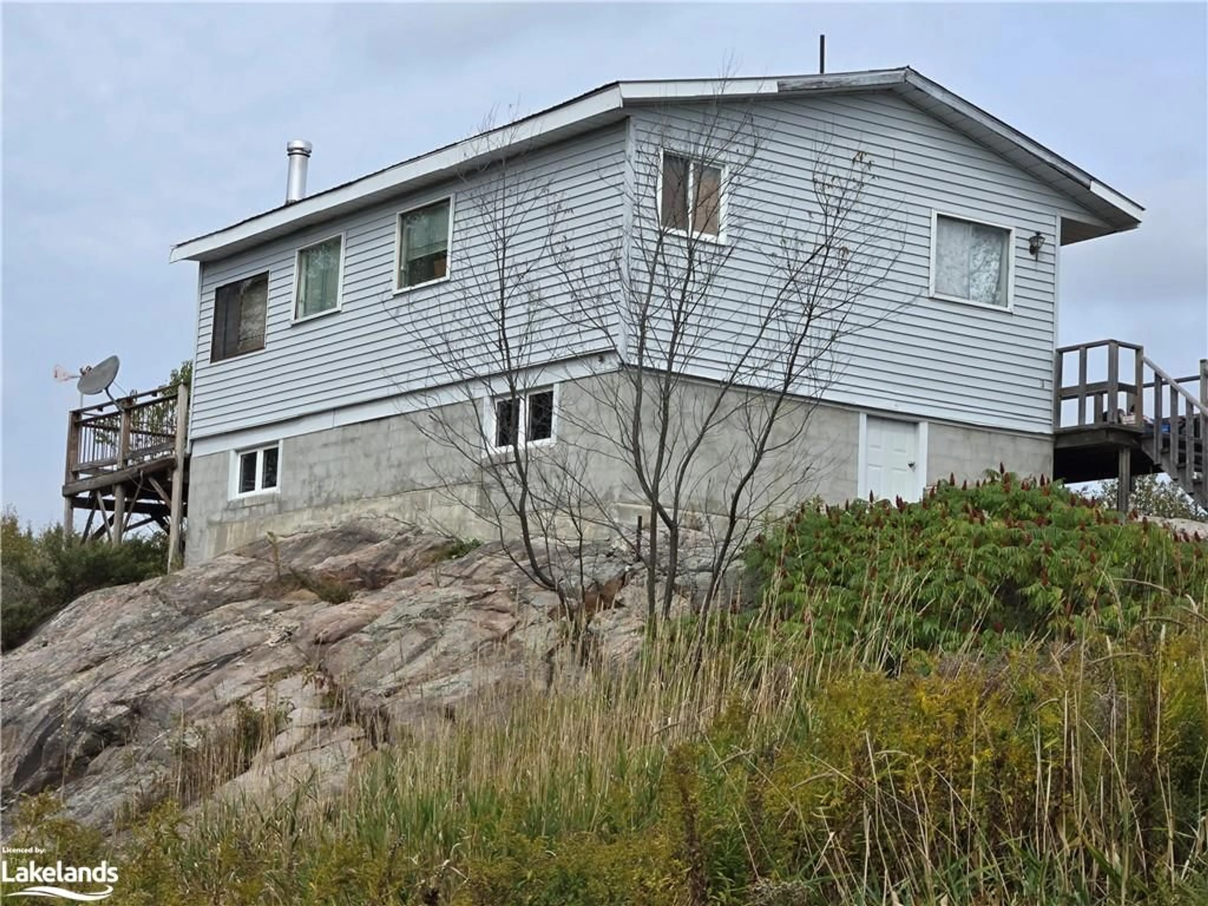 Frontside or backside of a home, cottage for 11 Rosedale Road Rd, Byng Inlet Ontario P0G 1B0