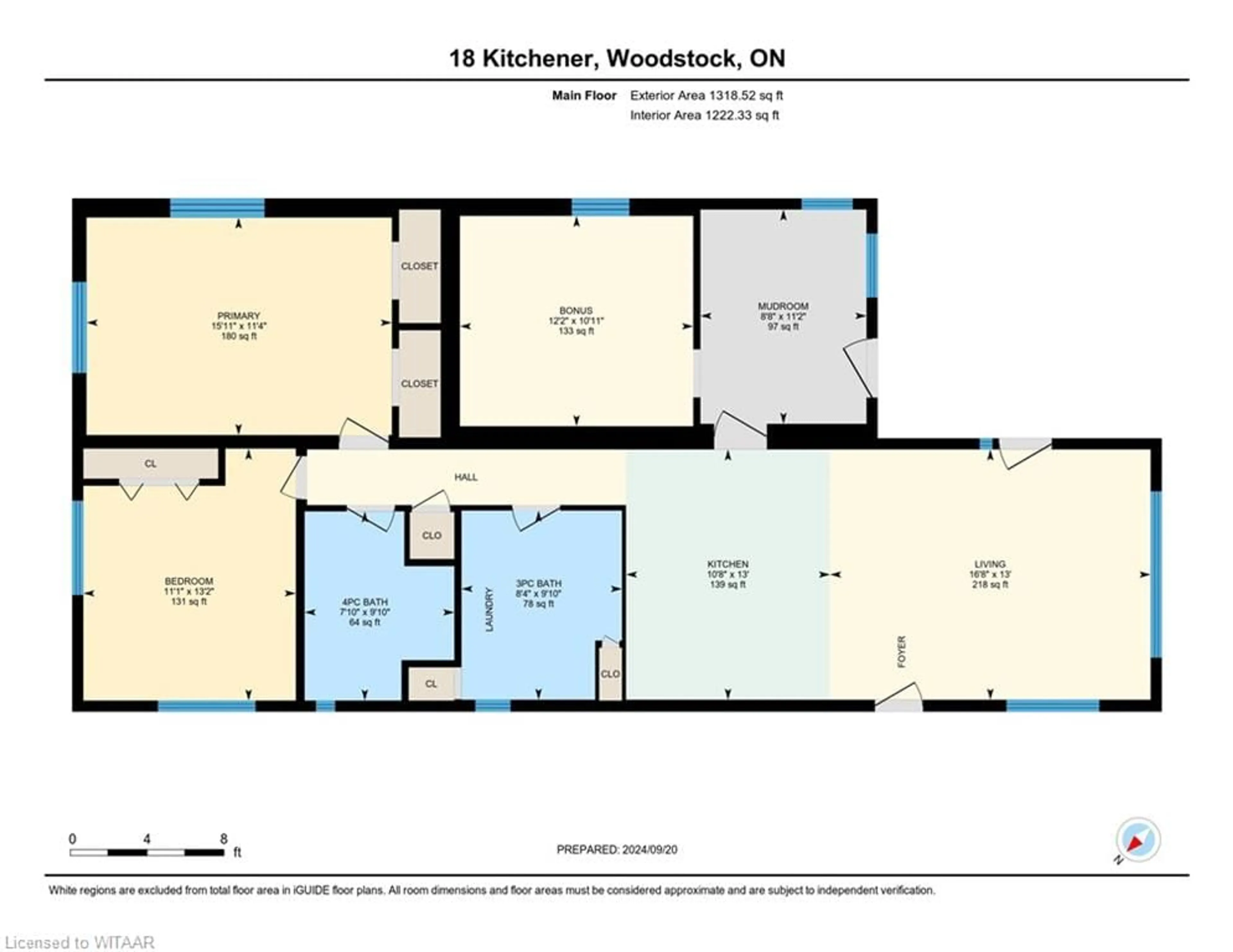 Floor plan for 596101 59 Hwy #18 Kitchener, Woodstock Ontario N4S 7W1