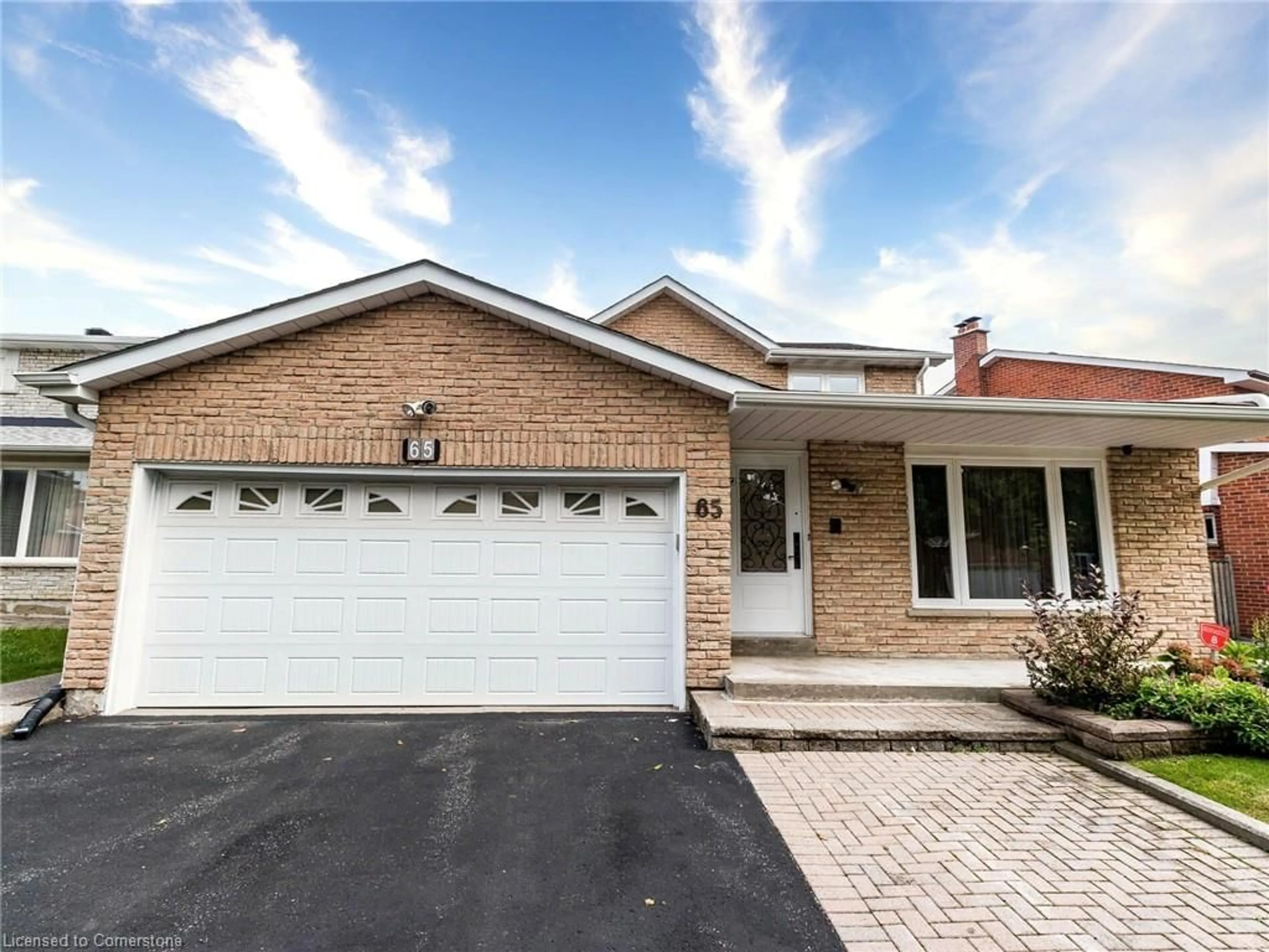 Home with brick exterior material for 65 Highgate Dr, Markham Ontario L3R 3R8