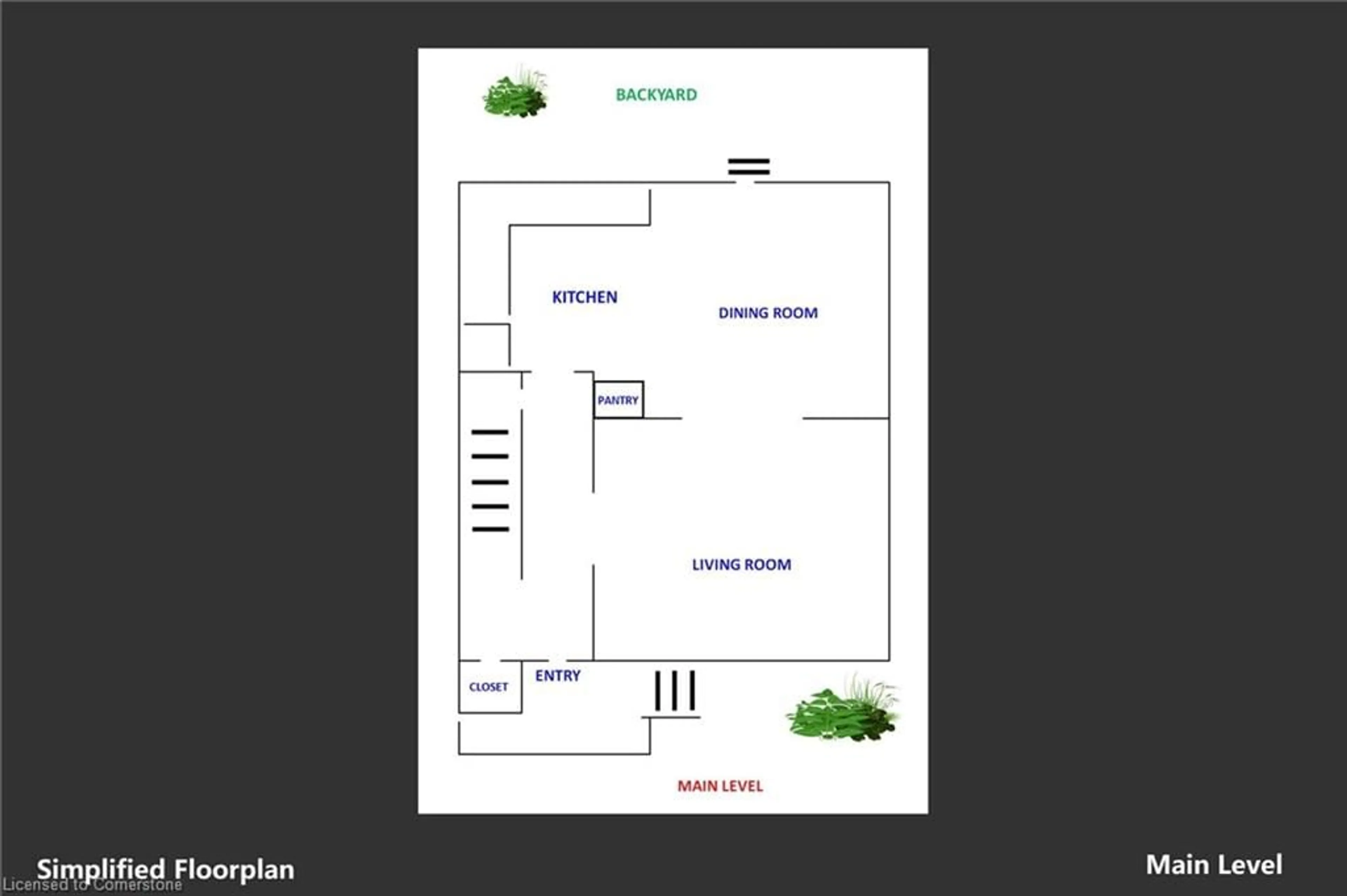 Floor plan for 98 Riverdale Dr, Hamilton Ontario L8E 1K4