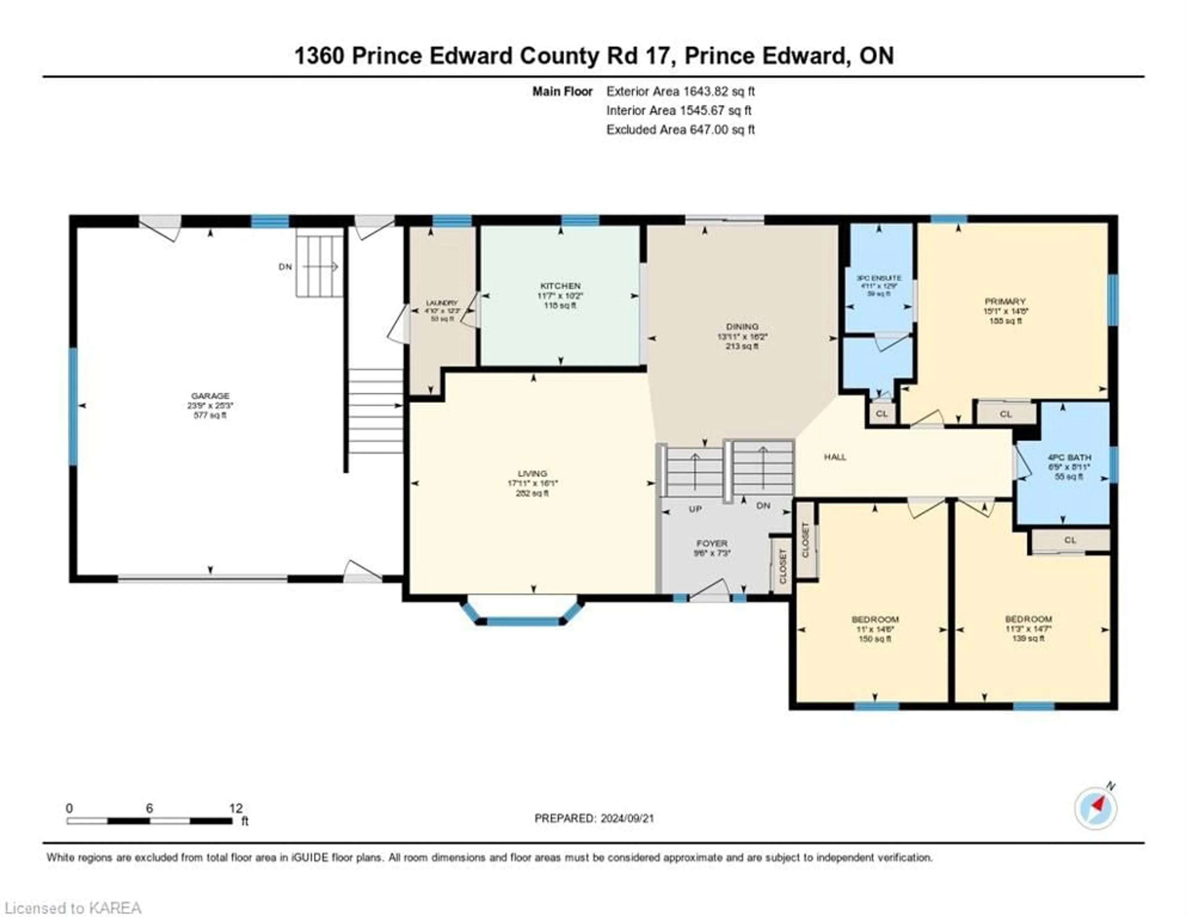 Floor plan for 1360 County Road 17, Milford Ontario K0K 2P0