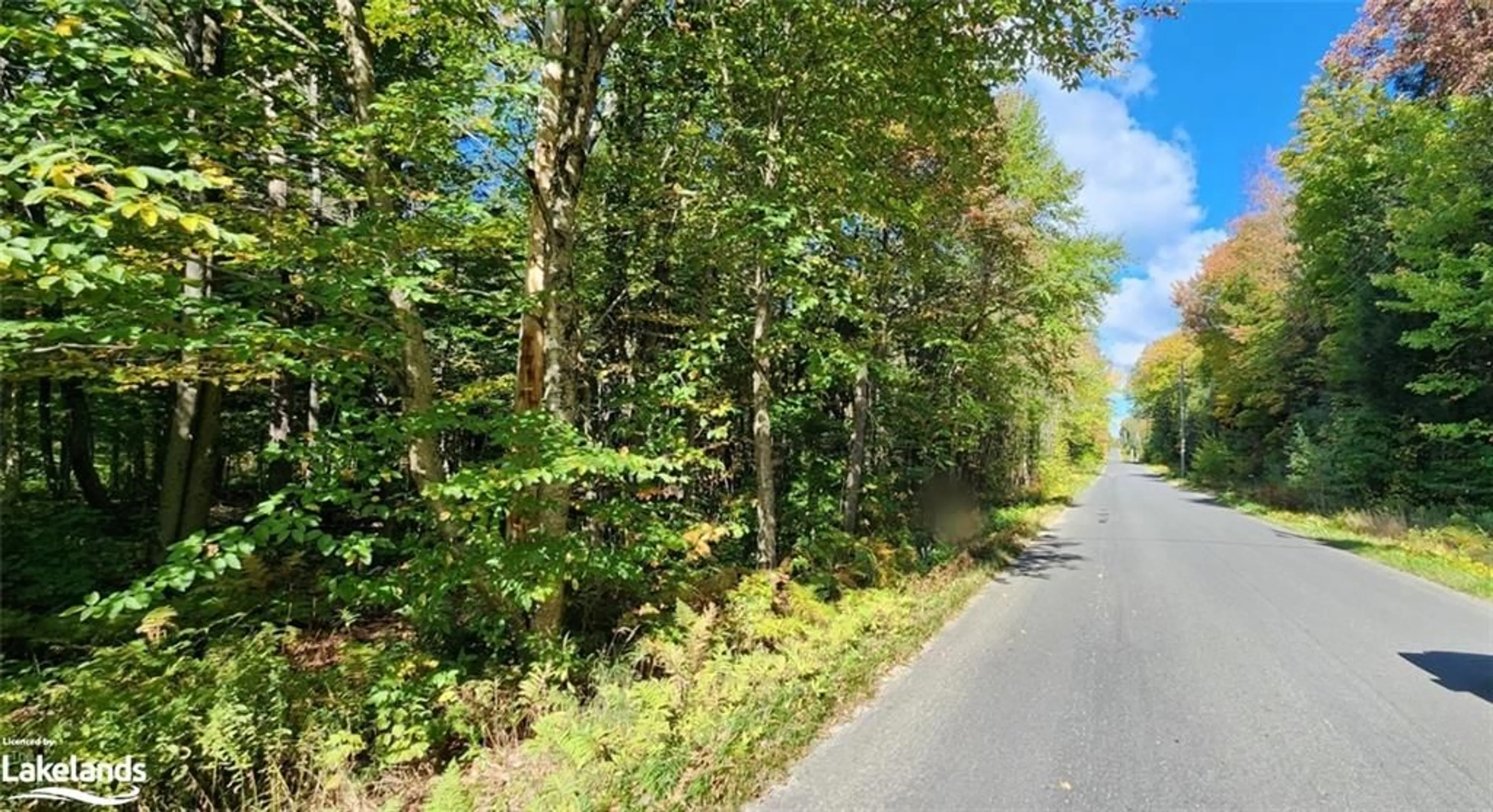 A pic from exterior of the house or condo, the street view for 0 Skyline Dr, Burk's Falls Ontario P0A 1C0