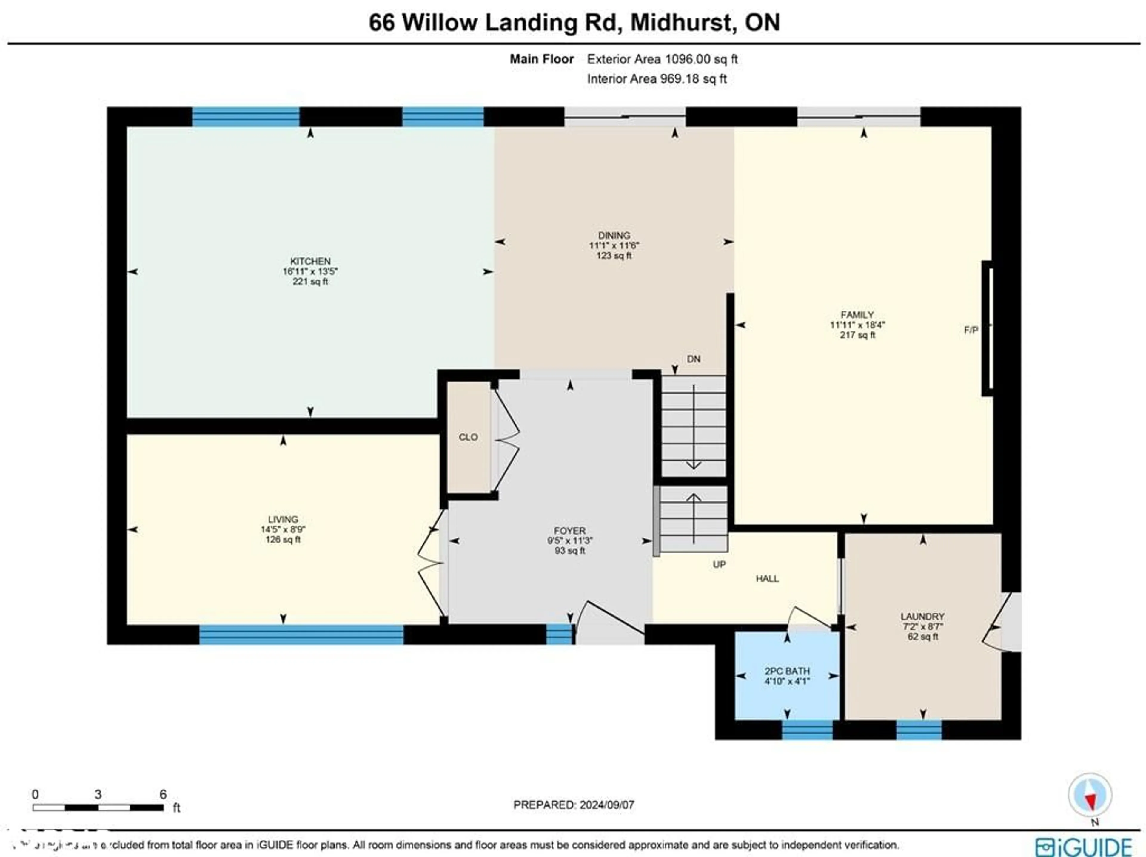 Floor plan for 66 Willow Landing Rd, Midhurst Ontario L9X 0R2