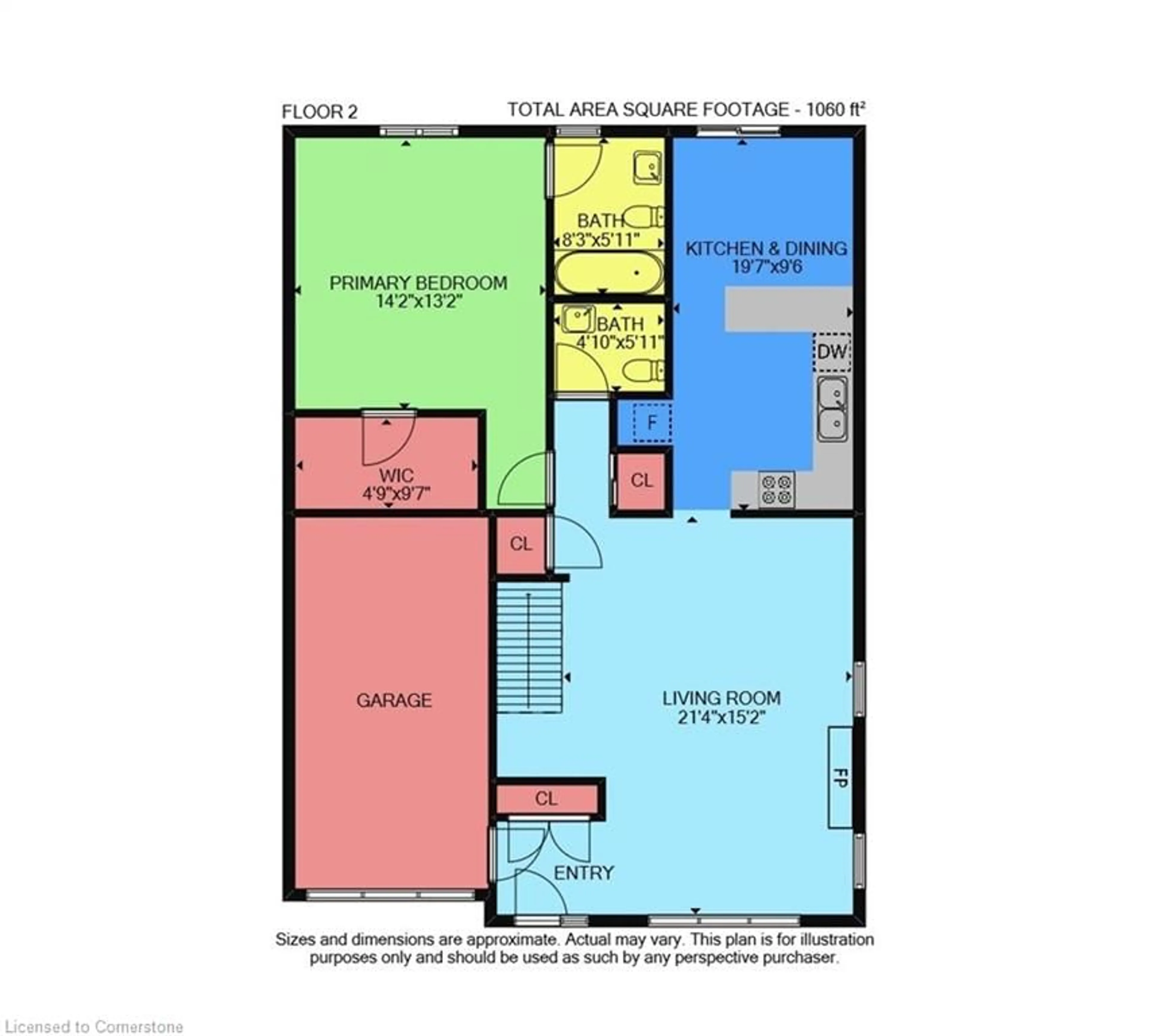 Floor plan for 34 Southbrook Dr #11, Binbrook Ontario L0R 1C0