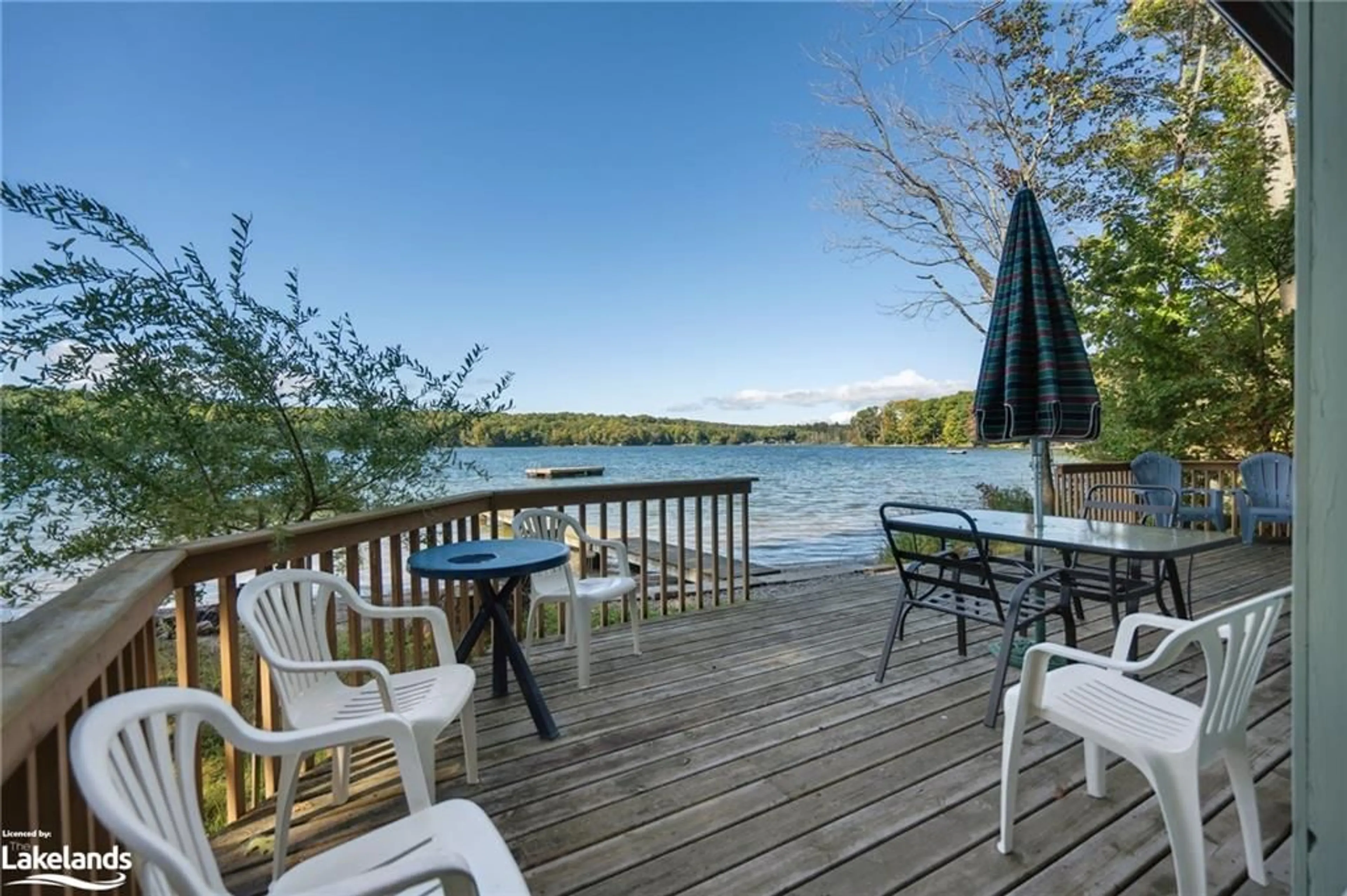 Patio, cottage for 62 Farlain Lake Rd, Tiny Ontario L9M 0B5