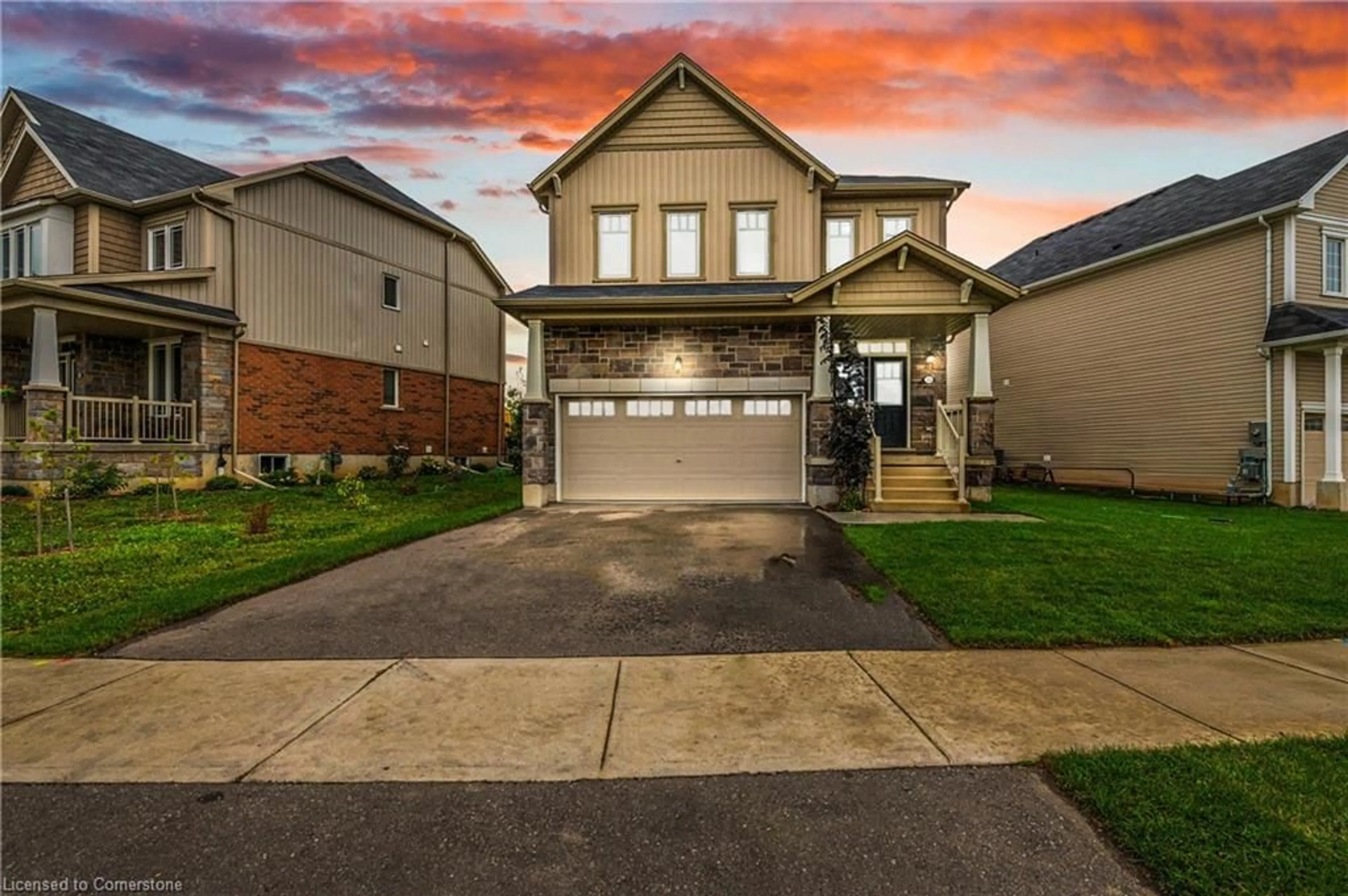 Frontside or backside of a home, the street view for 235 Dolman St, Breslau Ontario N0B 1M0