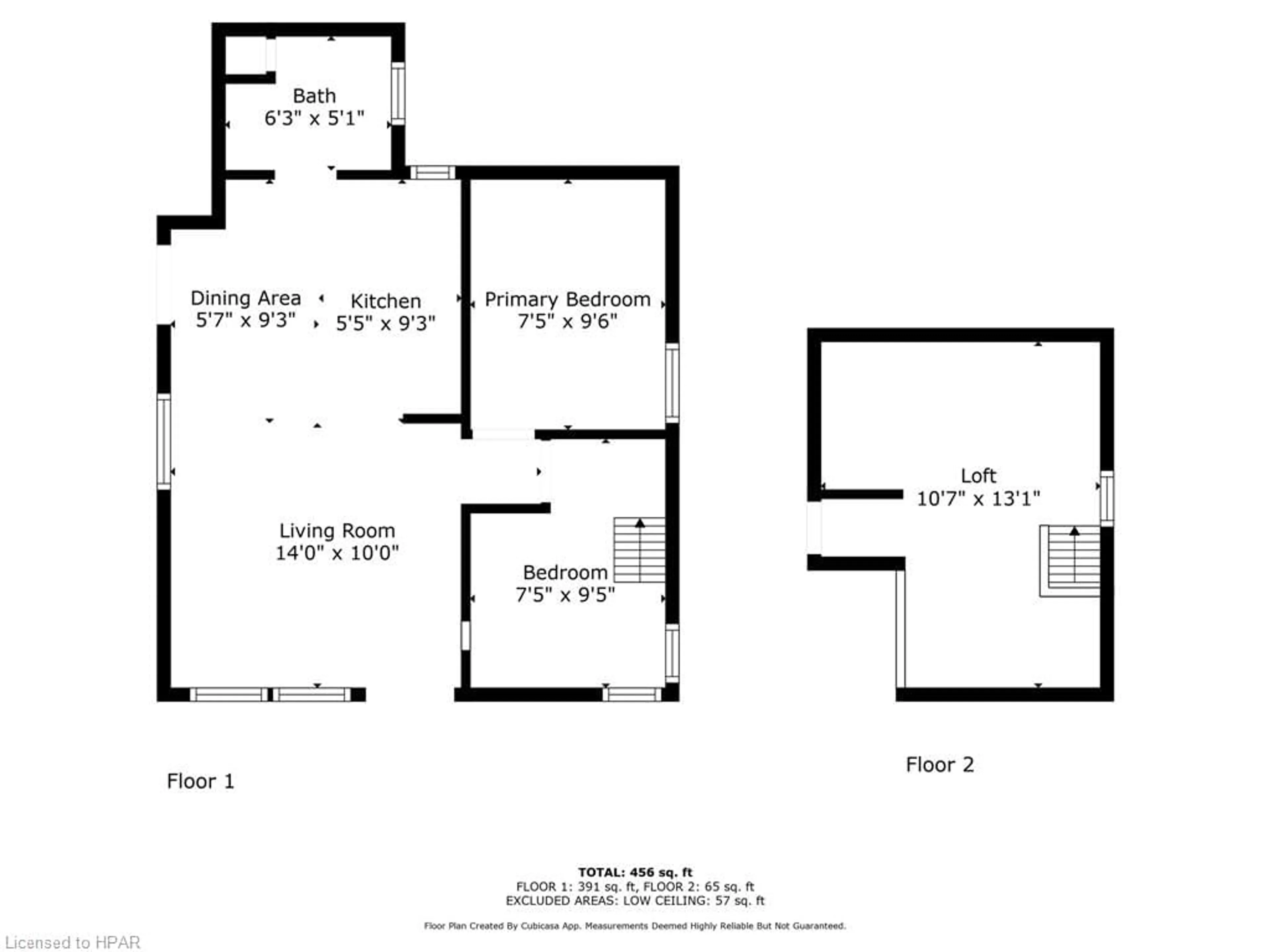 Floor plan for 11 Melbourne St, Port Albert Ontario N7A 3X8