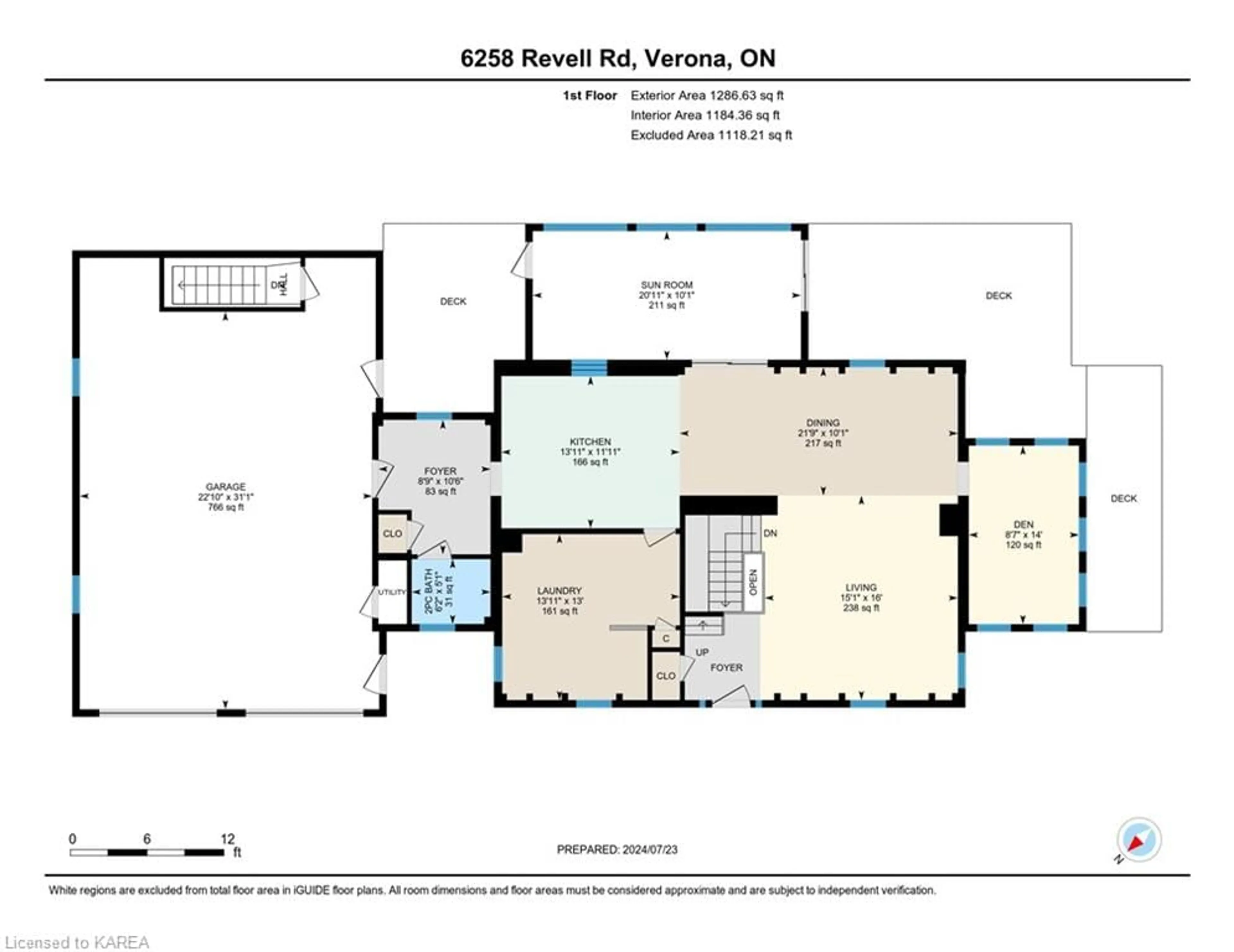 Floor plan for 6258 Revell Rd, Verona Ontario K0H 2W0