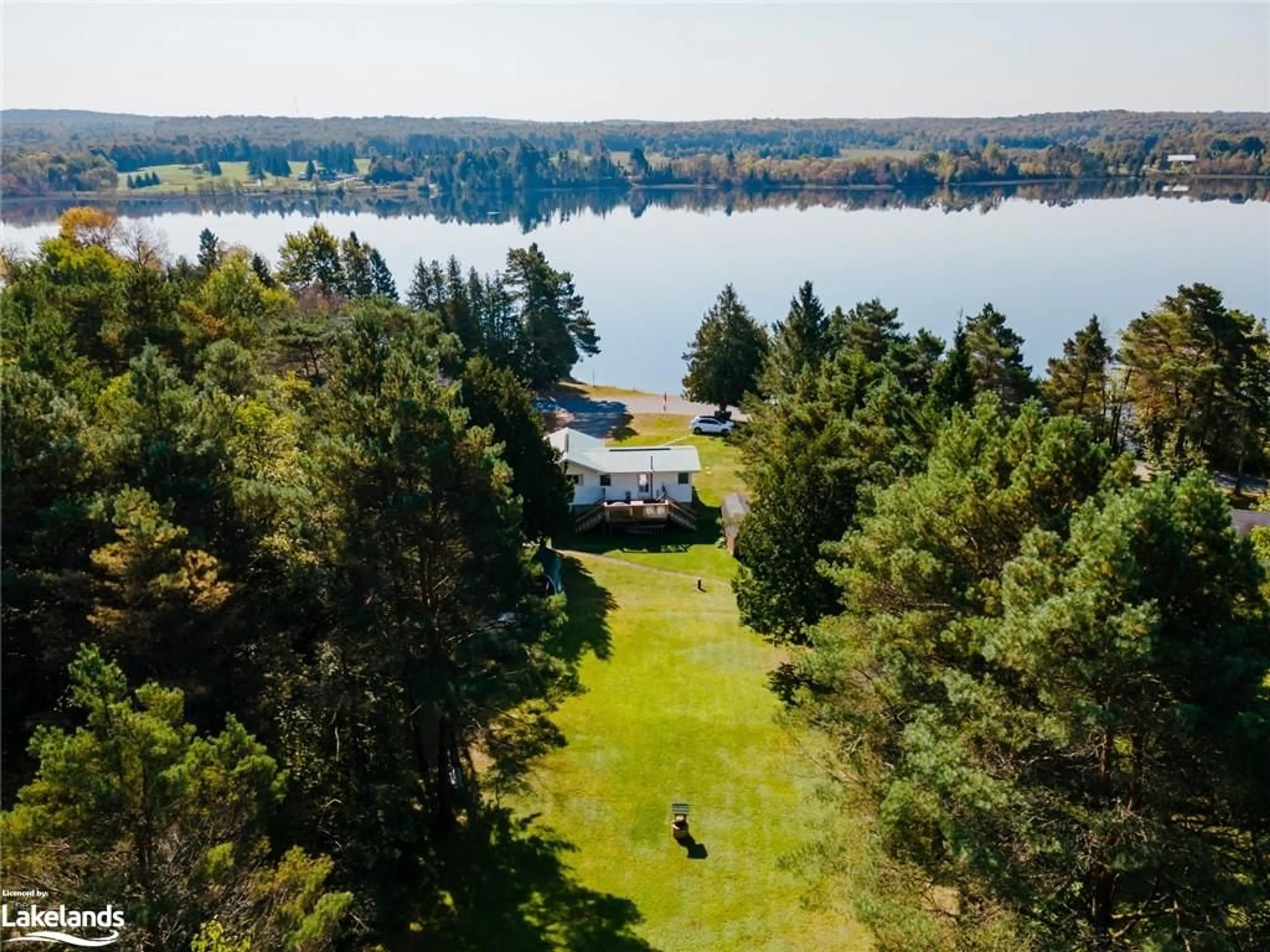 A pic from exterior of the house or condo, the view of lake or river for 1525 Green Lake Rd, West Guilford Ontario K0M 1S0