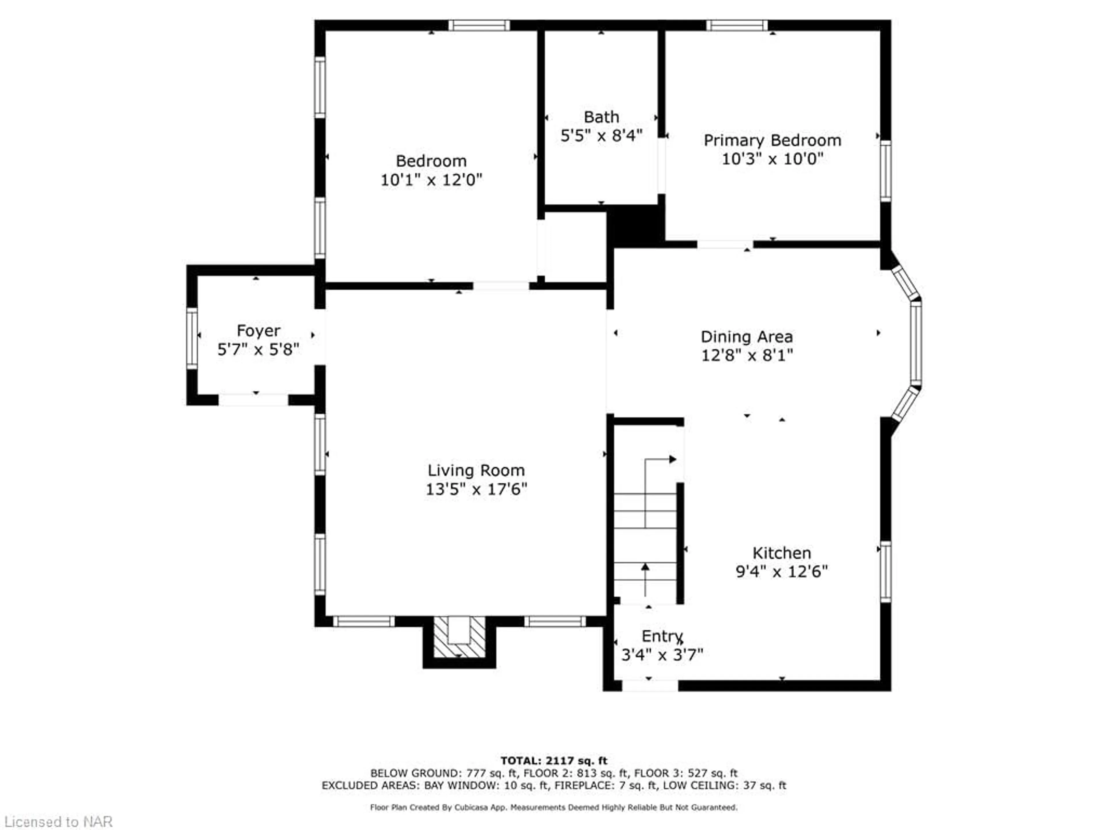 Floor plan for 6386 Crawford St, Niagara Falls Ontario L2E 5Z1