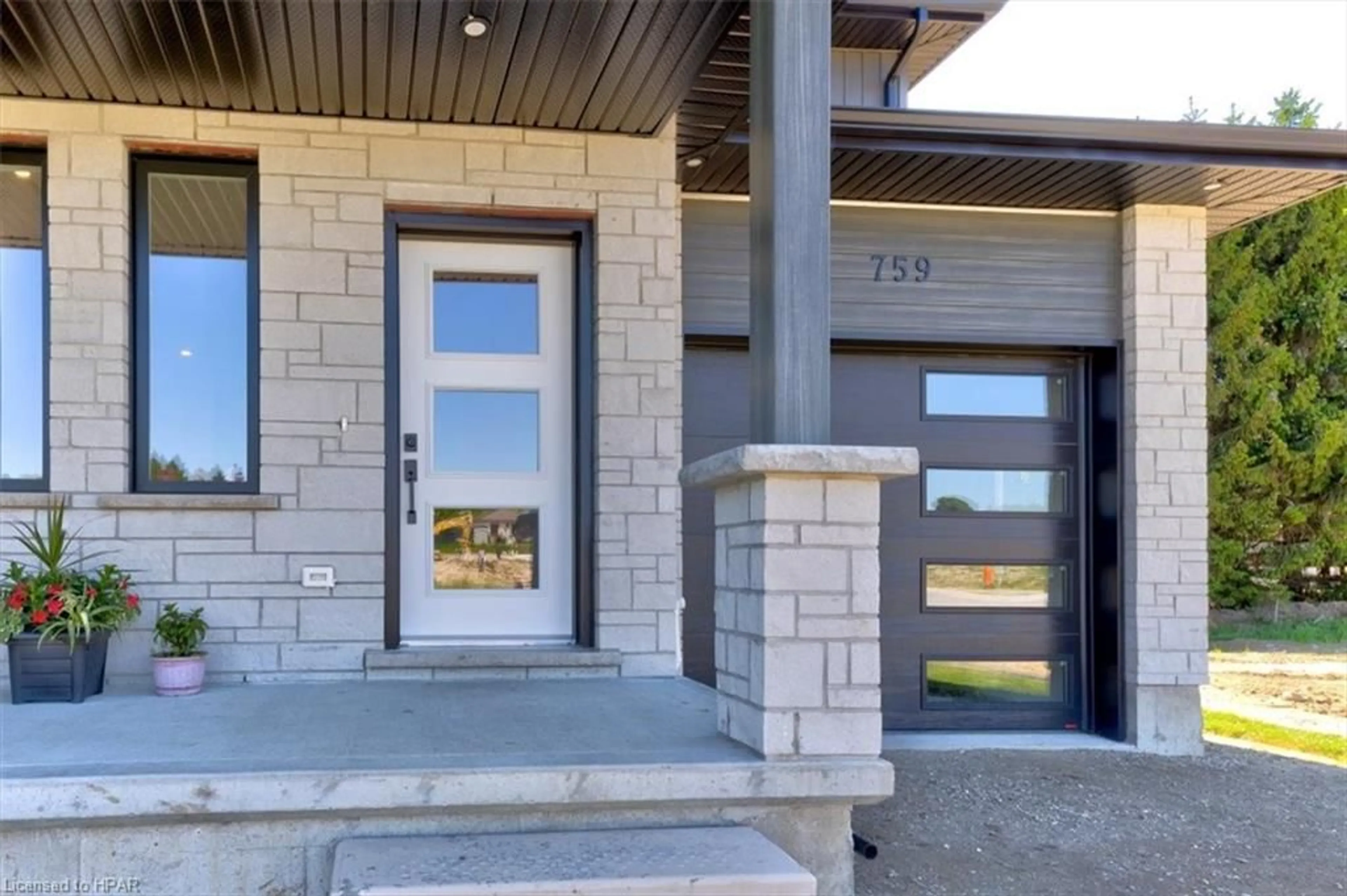 Indoor entryway, cement floor for 759 Anderson Drive, Brussels Ontario N0G 1H0