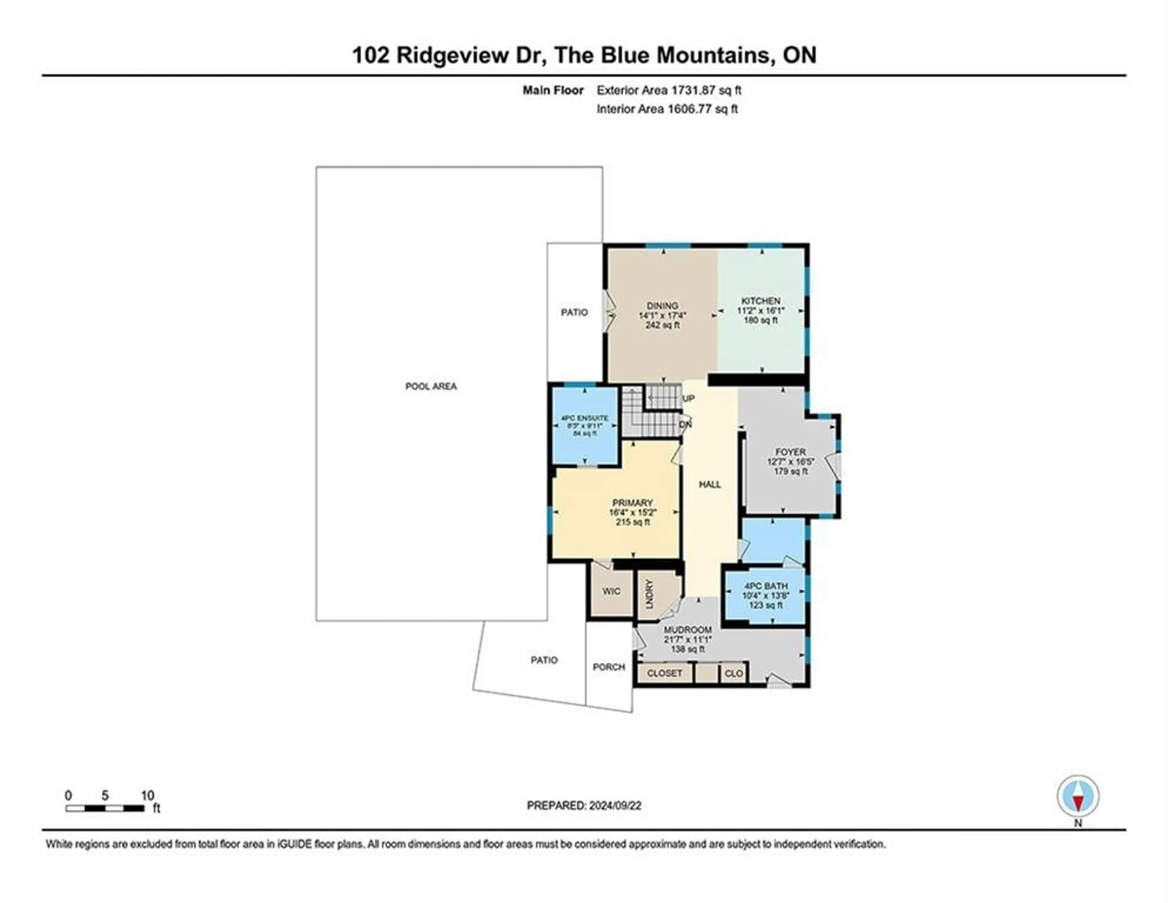 Floor plan for 102 Ridgeview Dr, The Blue Mountains Ontario L9Y 0L4