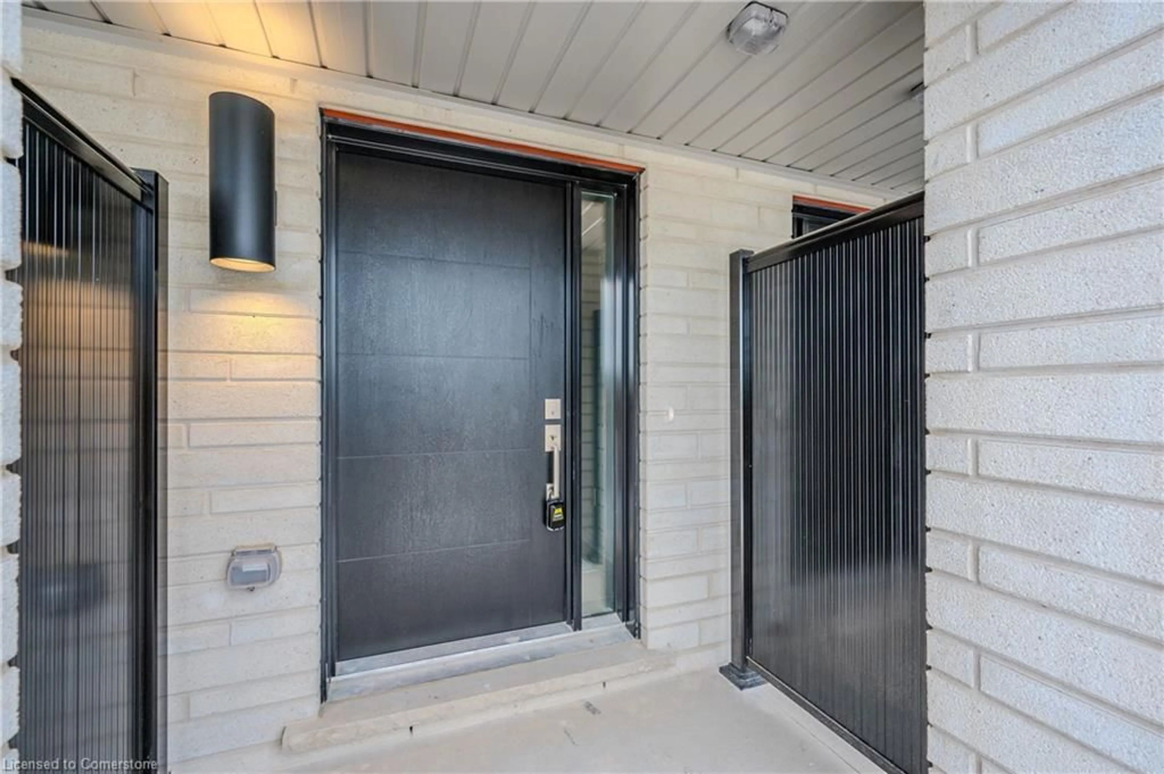 Indoor entryway, cement floor for 15 Stauffer Woods Trail #J39, Kitchener Ontario N2P 2P4