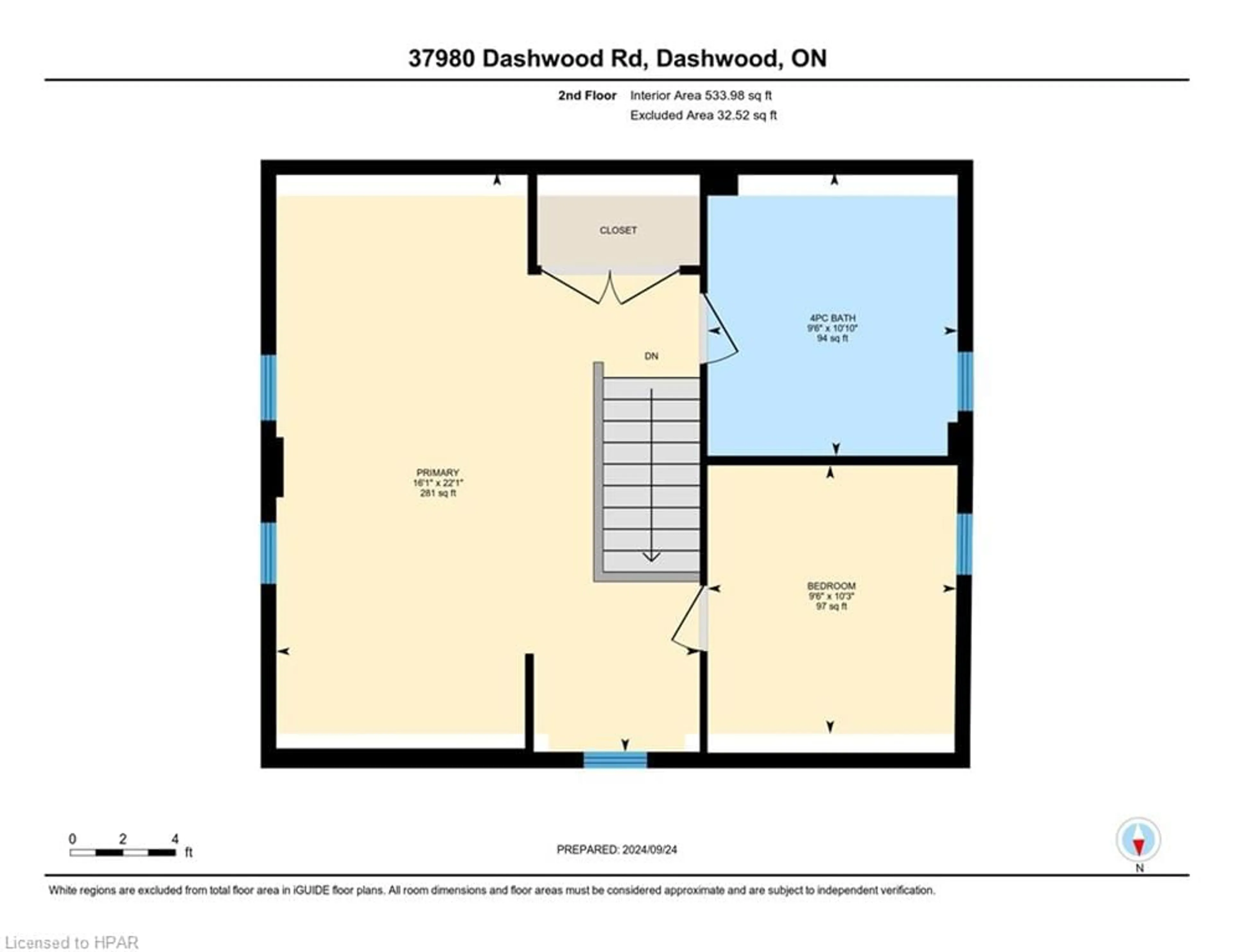 Floor plan for 37980 Dashwood Rd, Dashwood Ontario N0M 1N0