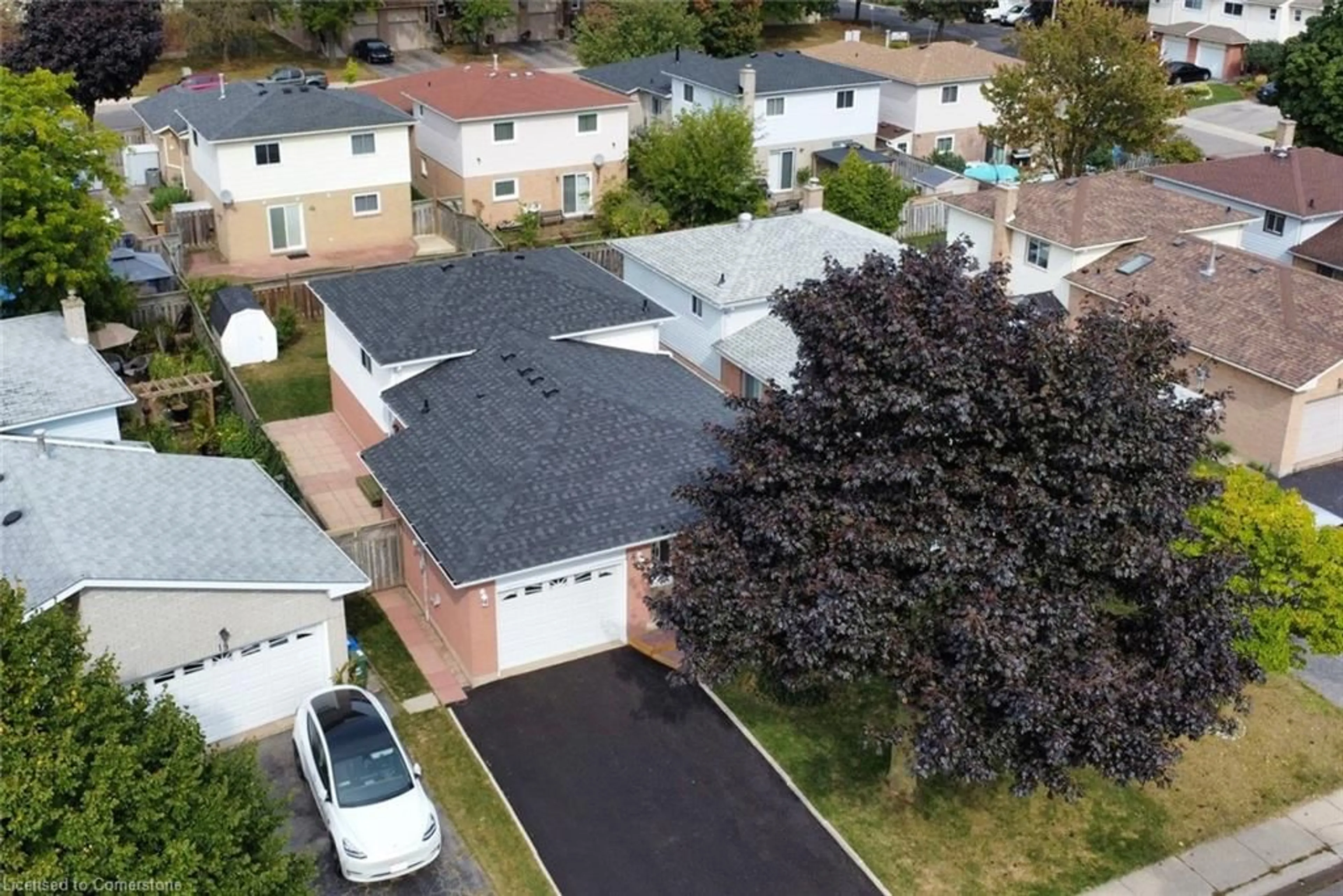 Frontside or backside of a home, the street view for 15 Broughton Ave, Hamilton Ontario L8W 3S5