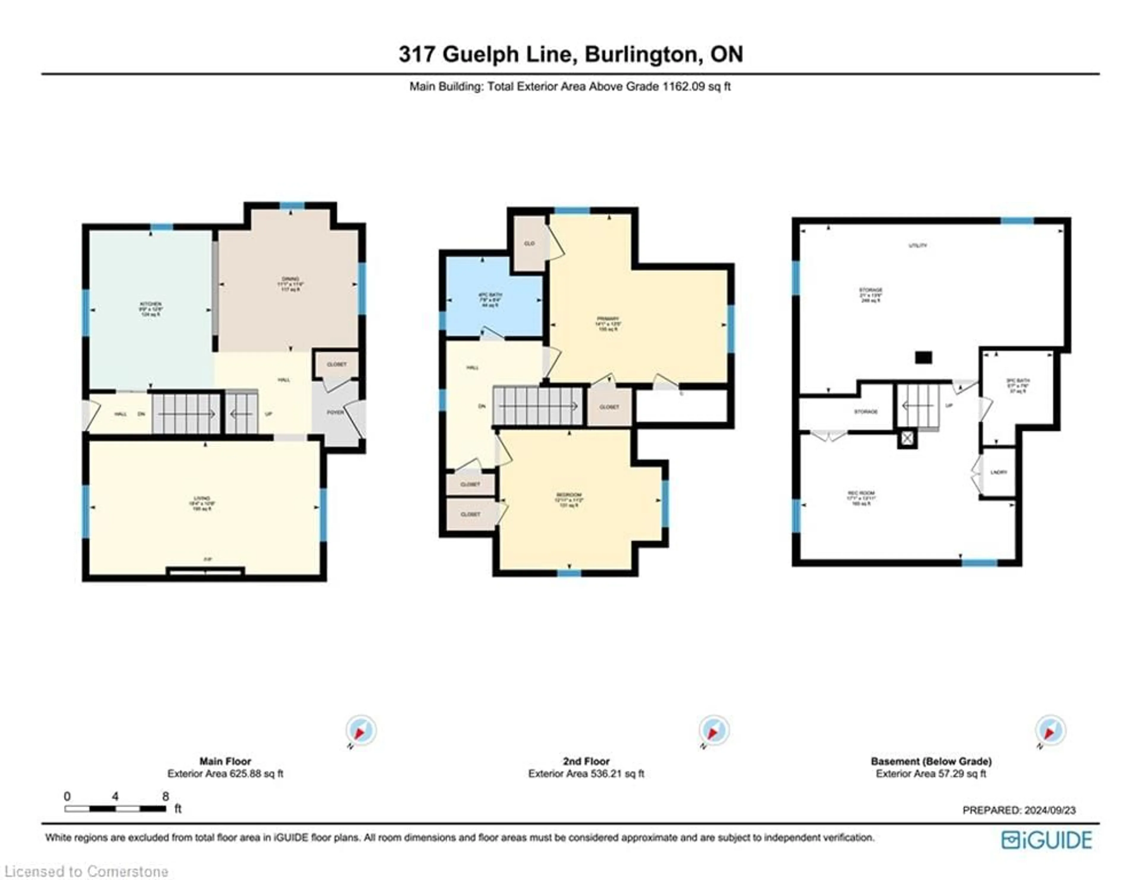 Floor plan for 317 Guelph Line, Burlington Ontario L7R 3L2