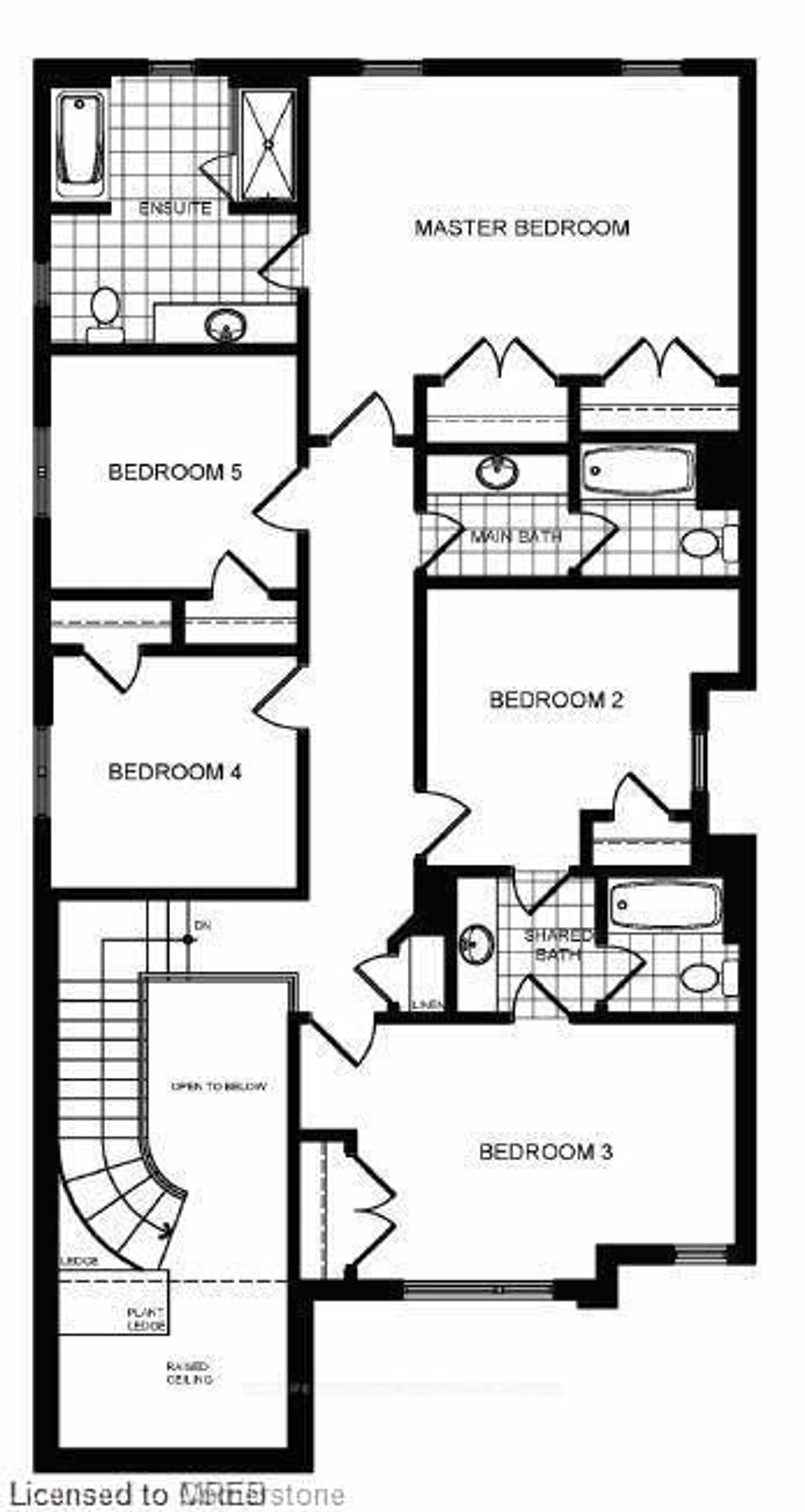 Floor plan for LOT 9 PHASE 3 Mckernan Ave, Brantford Ontario 000 000