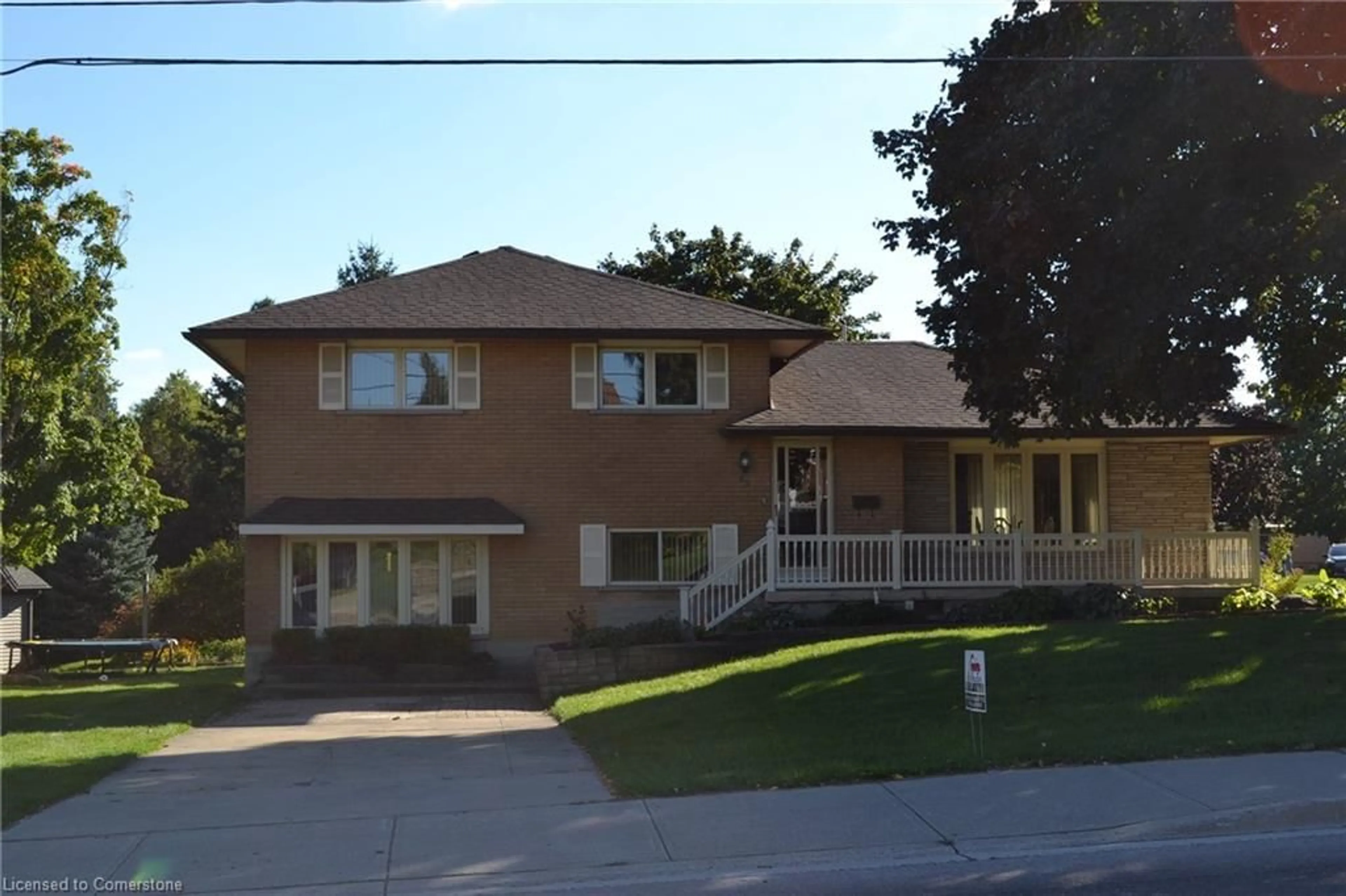 Frontside or backside of a home, the street view for 63 Church St, Elmira Ontario N3B 1M8