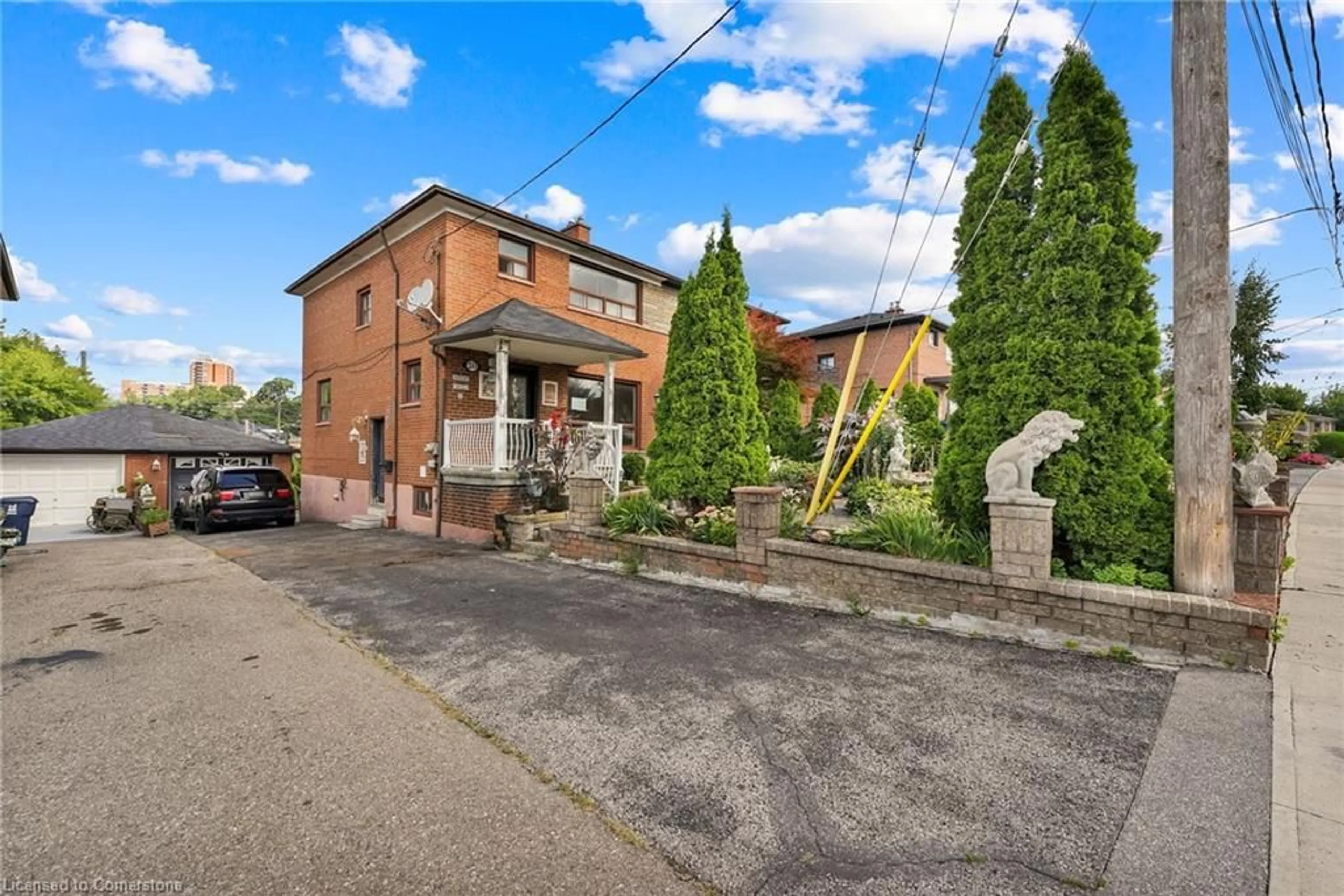 A pic from exterior of the house or condo, the street view for 20 Donald Ave, Toronto Ontario M6M 1J8