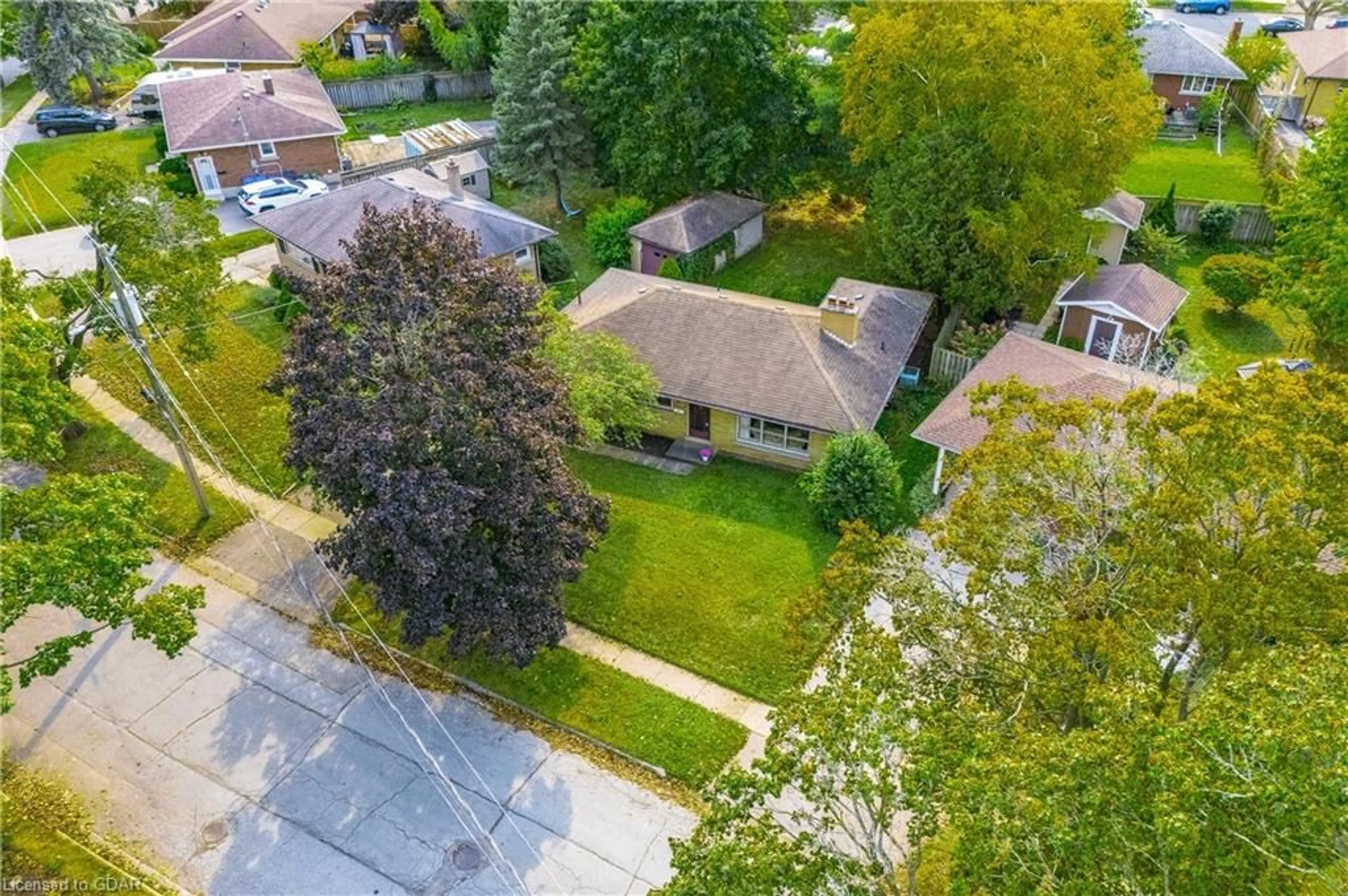 Frontside or backside of a home, the street view for 18 Ottawa Cres, Guelph Ontario N1E 2A3