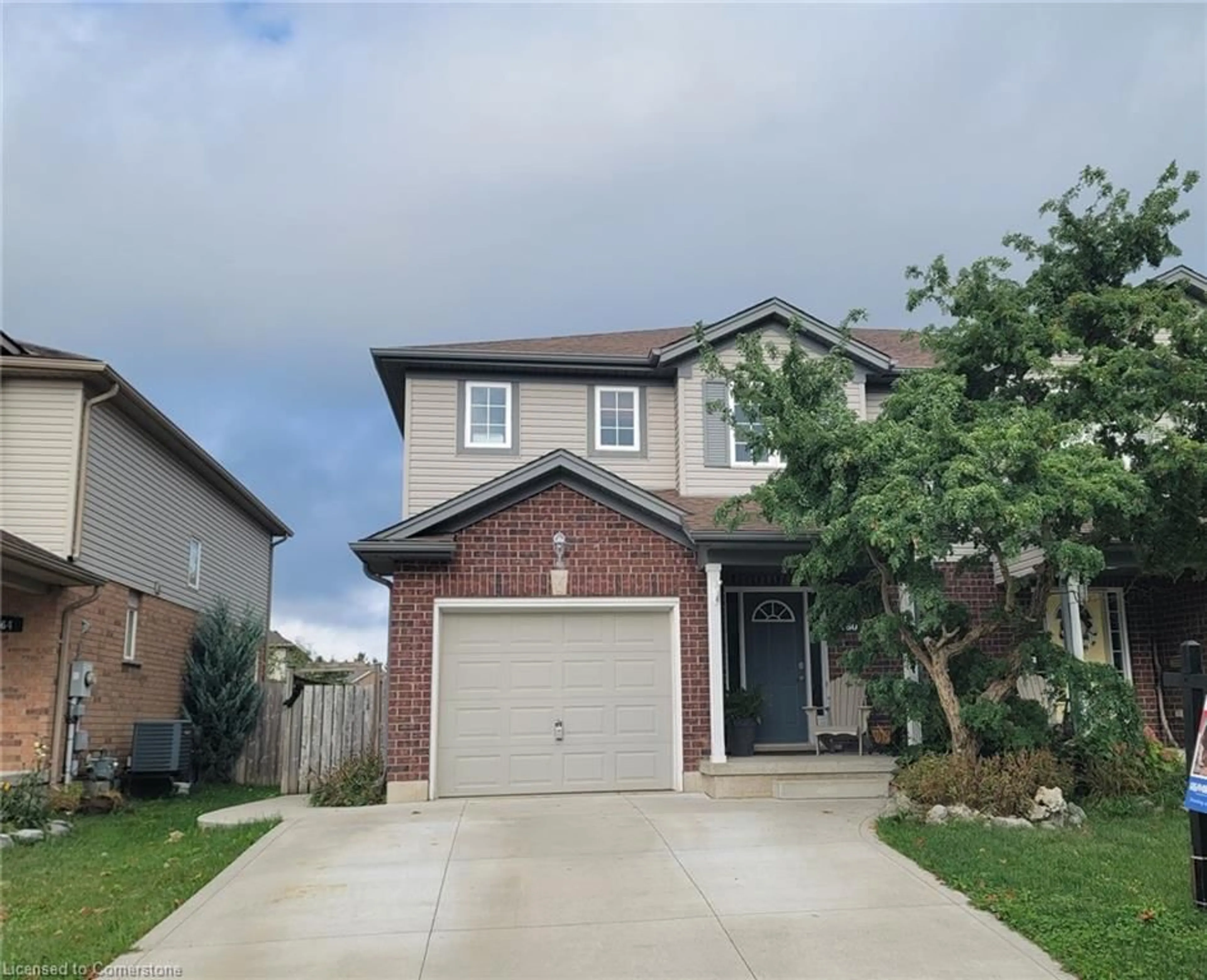 Frontside or backside of a home, the street view for 160 Brenneman Ave, Baden Ontario N3A 4N1