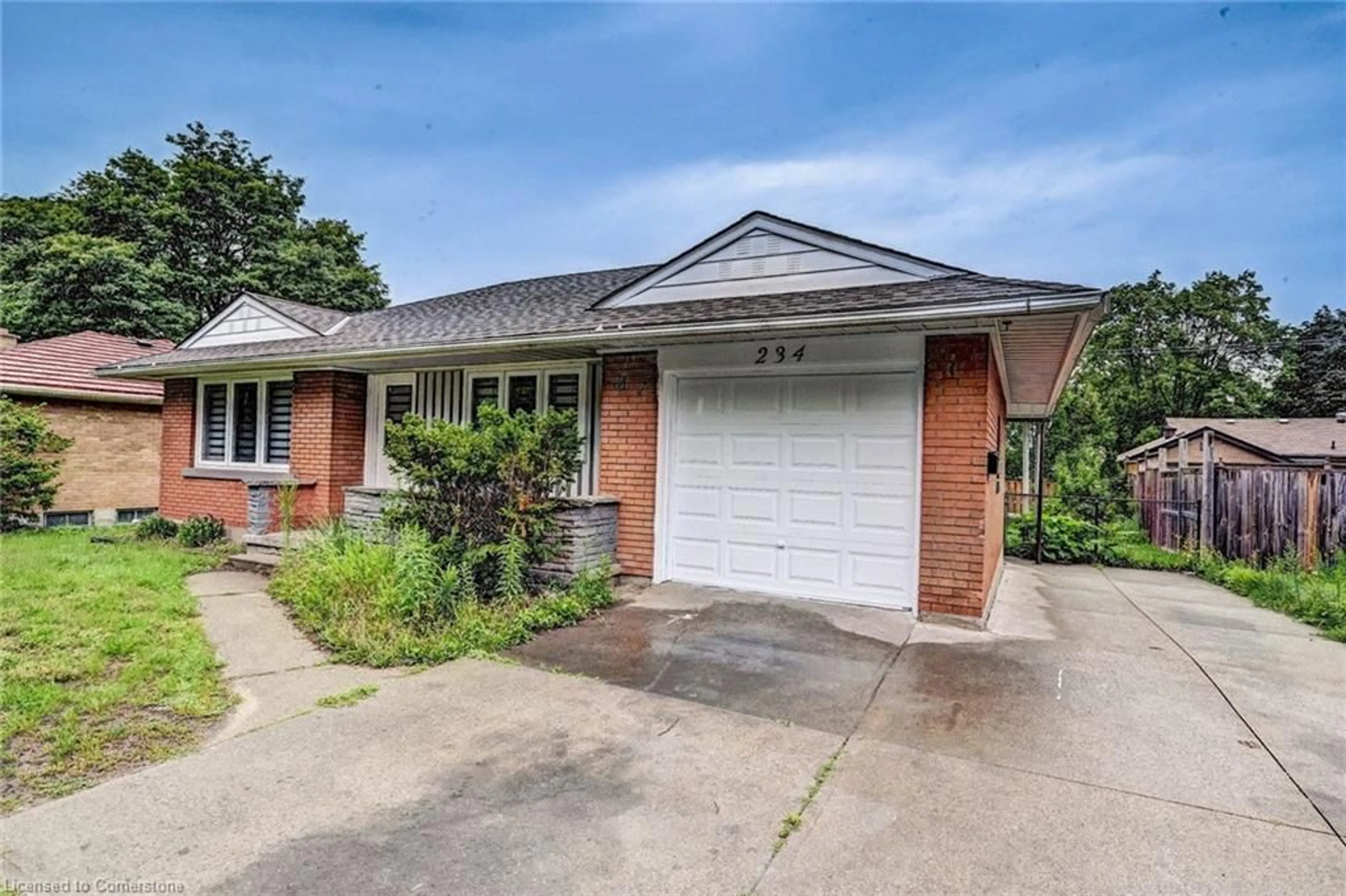 Home with brick exterior material for 234 Erb St, Waterloo Ontario N2J 1M8