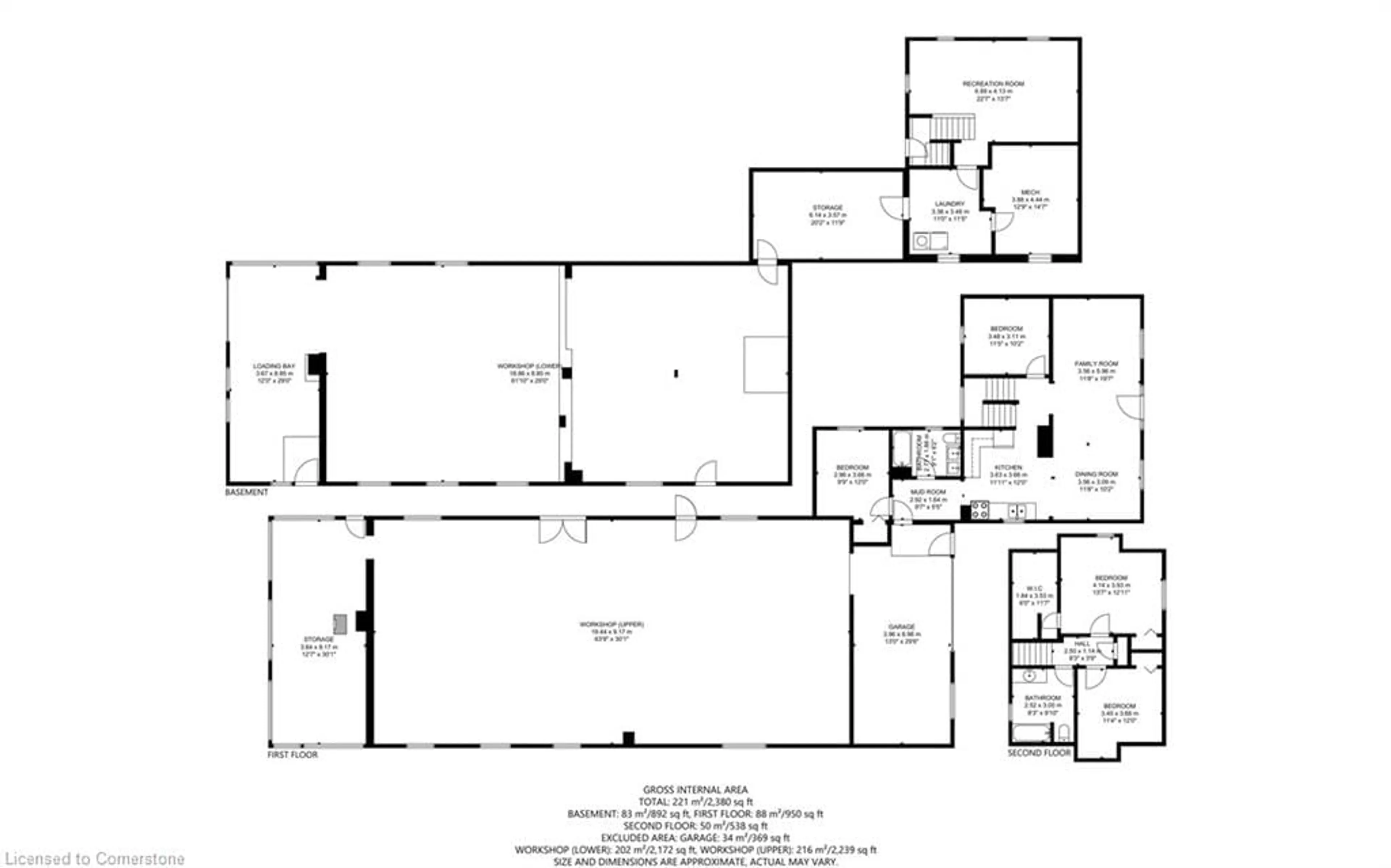 Floor plan for 404 Queensway St, Simcoe Ontario N3Y 2N3