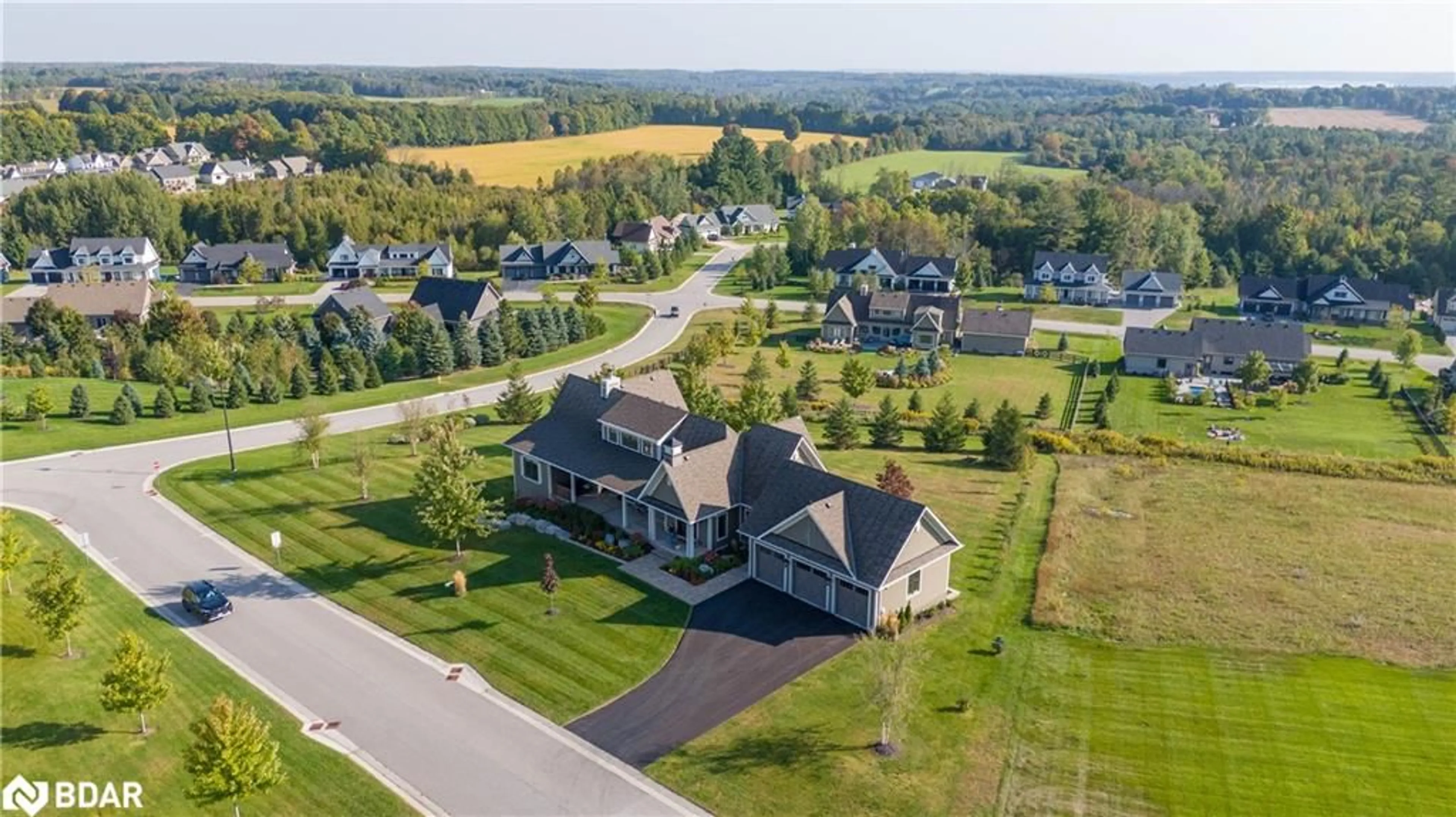 Frontside or backside of a home, the street view for 3 Morgan Dr, Oro-Medonte Ontario L0K 1E0