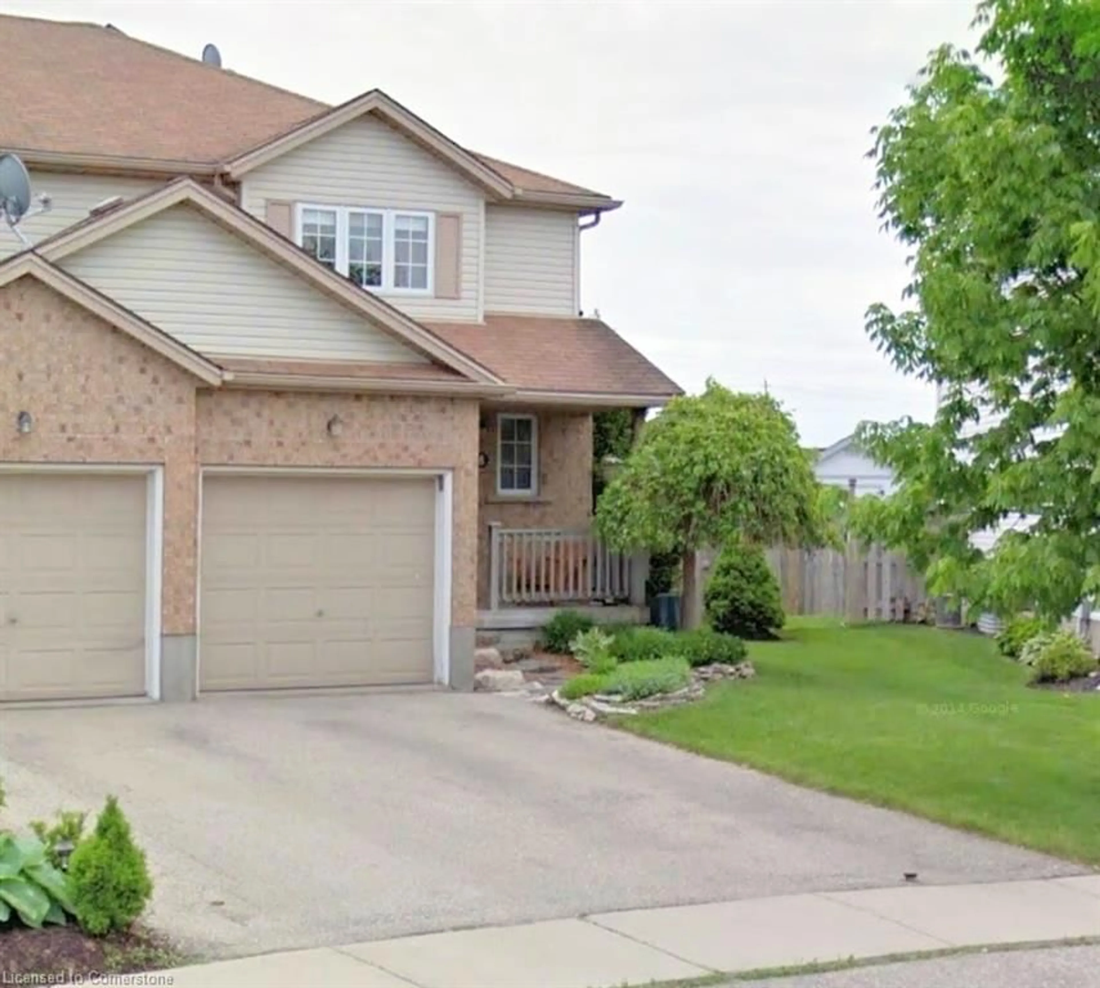 Frontside or backside of a home, the street view for 78 Highbrook St, Kitchener Ontario N2E 3P1