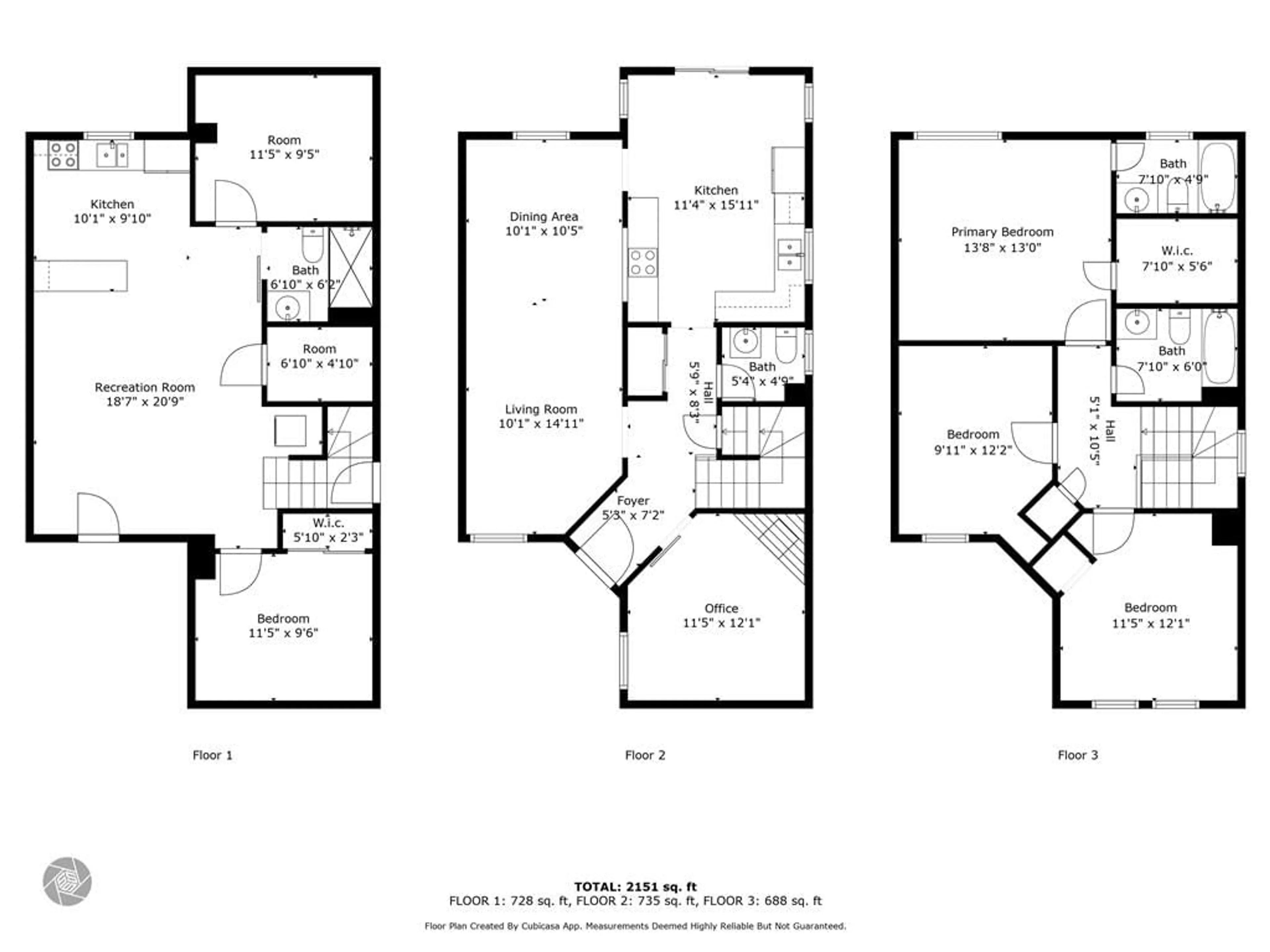 Floor plan for 1885 Bainbridge Dr, Pickering Ontario L1V 6G9