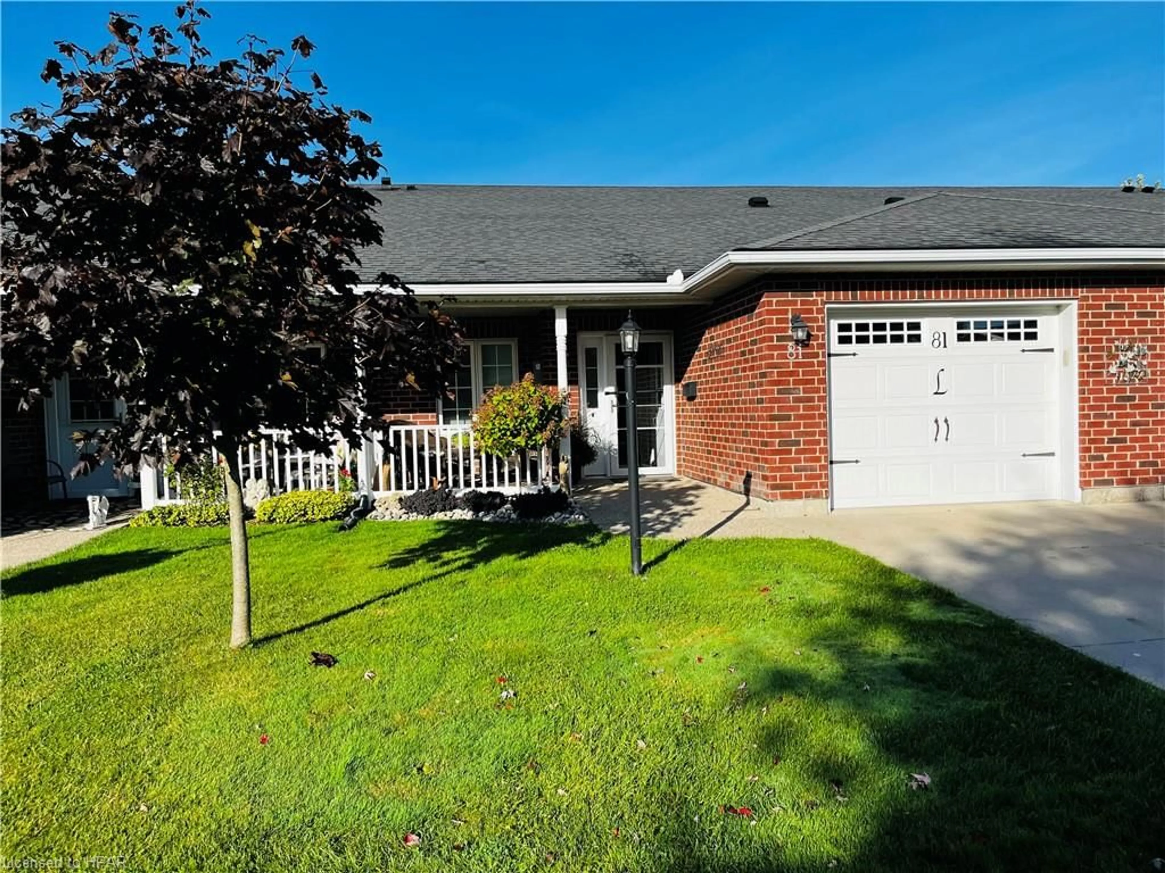 Frontside or backside of a home for 81 Redford Dr, Exeter Ontario N0M 1S3