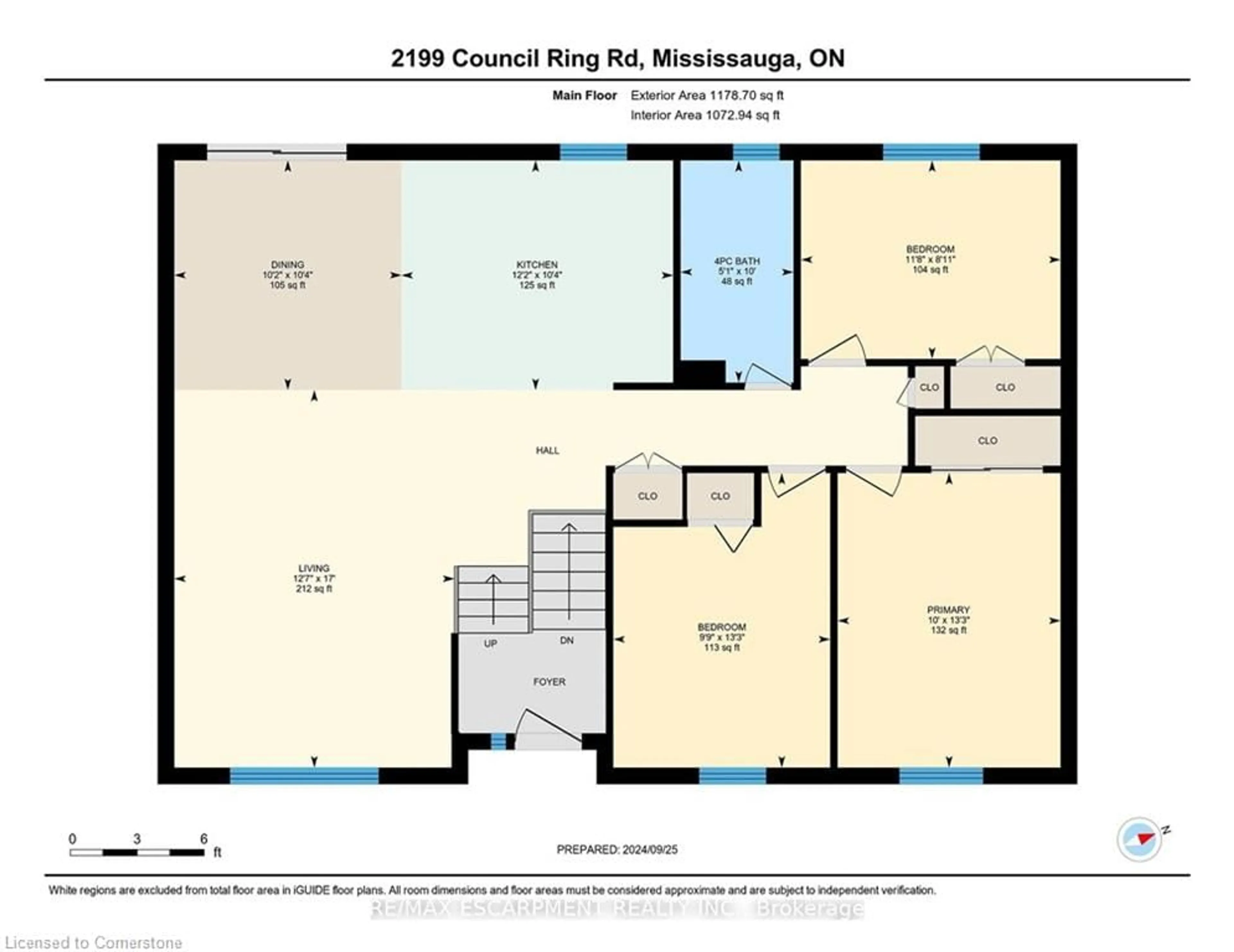 Floor plan for 2199 Council Ring Rd, Mississauga Ontario L5L 1B6