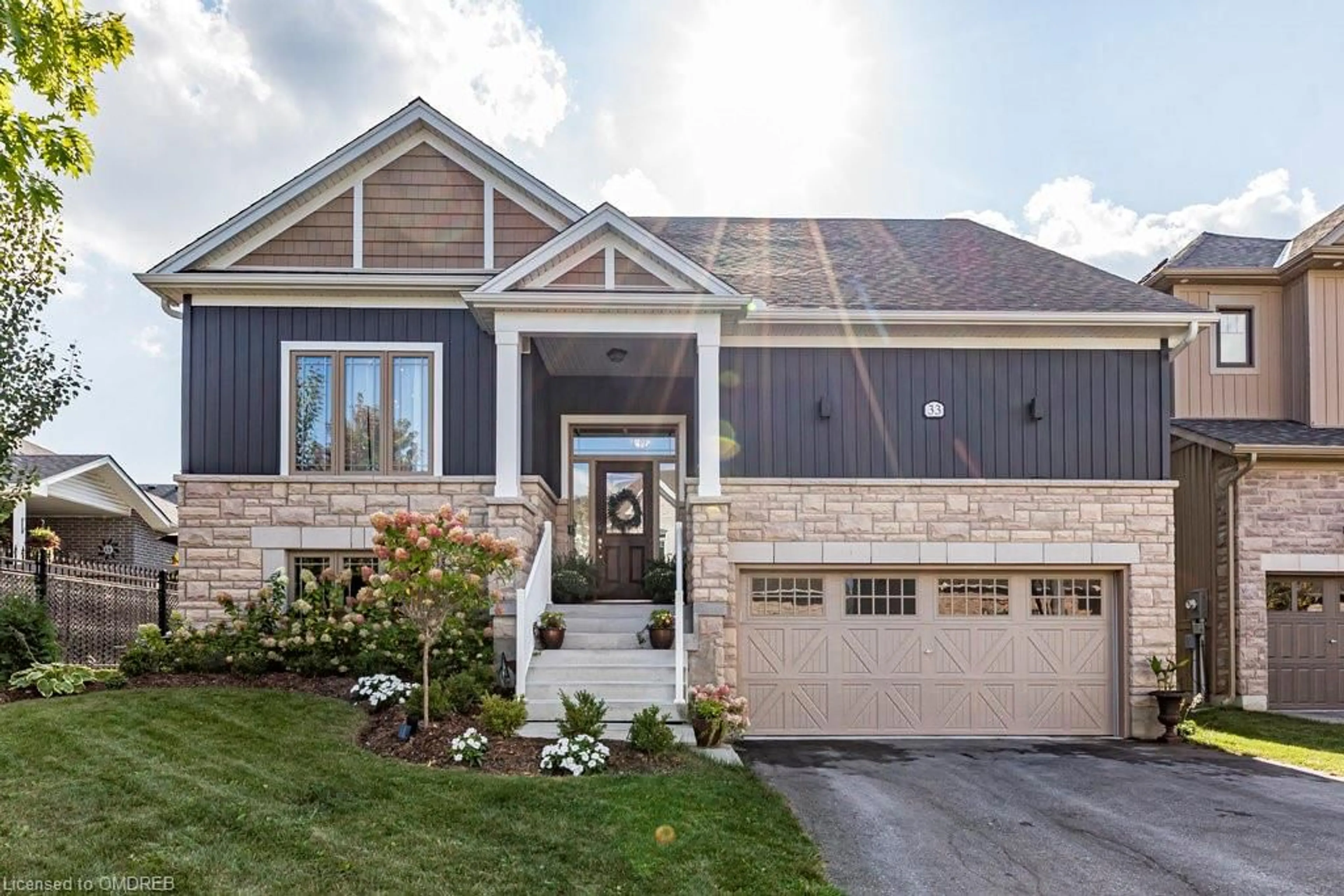 Frontside or backside of a home, cottage for 33 Emeny Lane, Guelph Ontario N1L 0H3