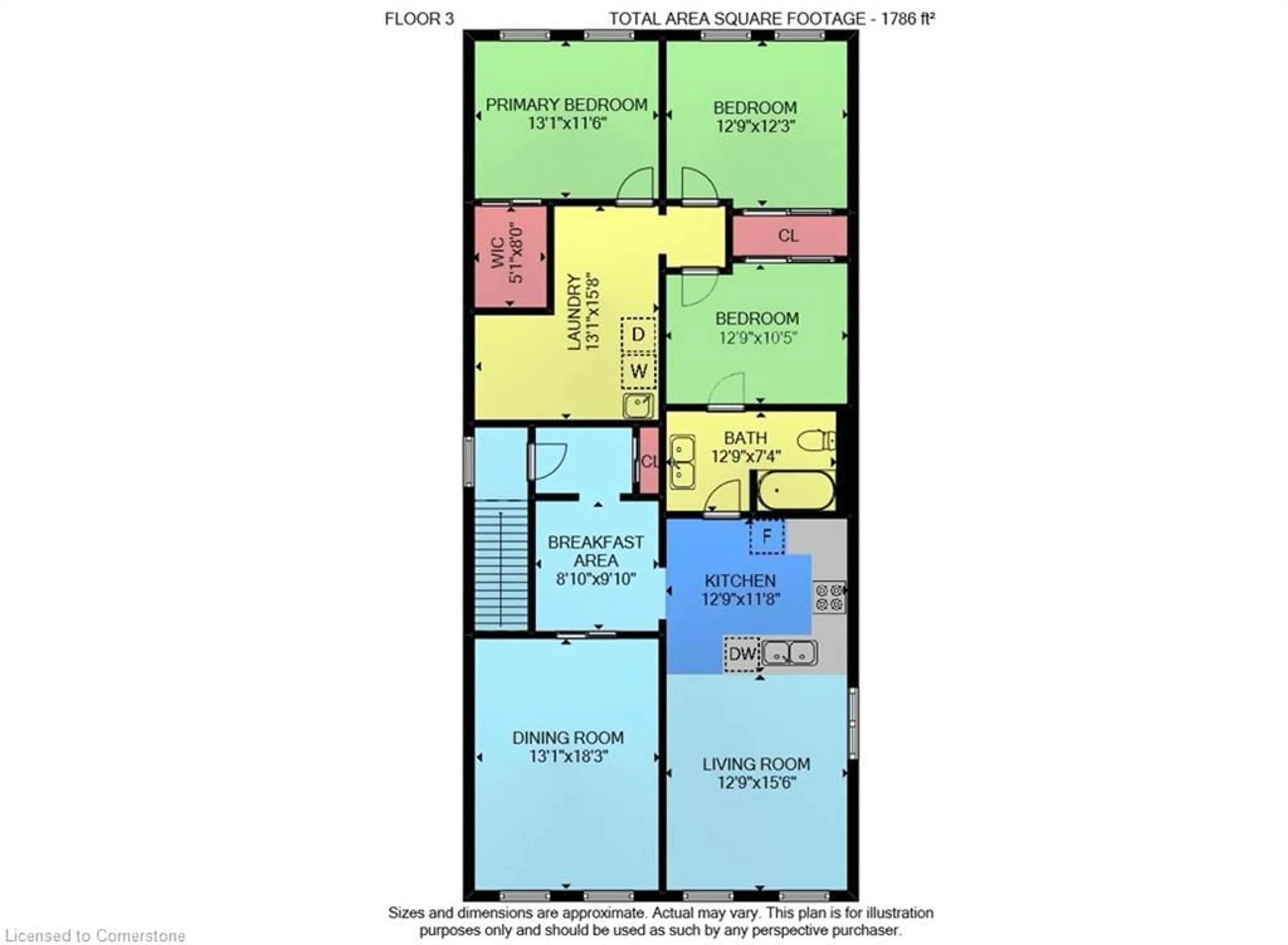 Floor plan for 24 Cross St, Welland Ontario L3B 3G1