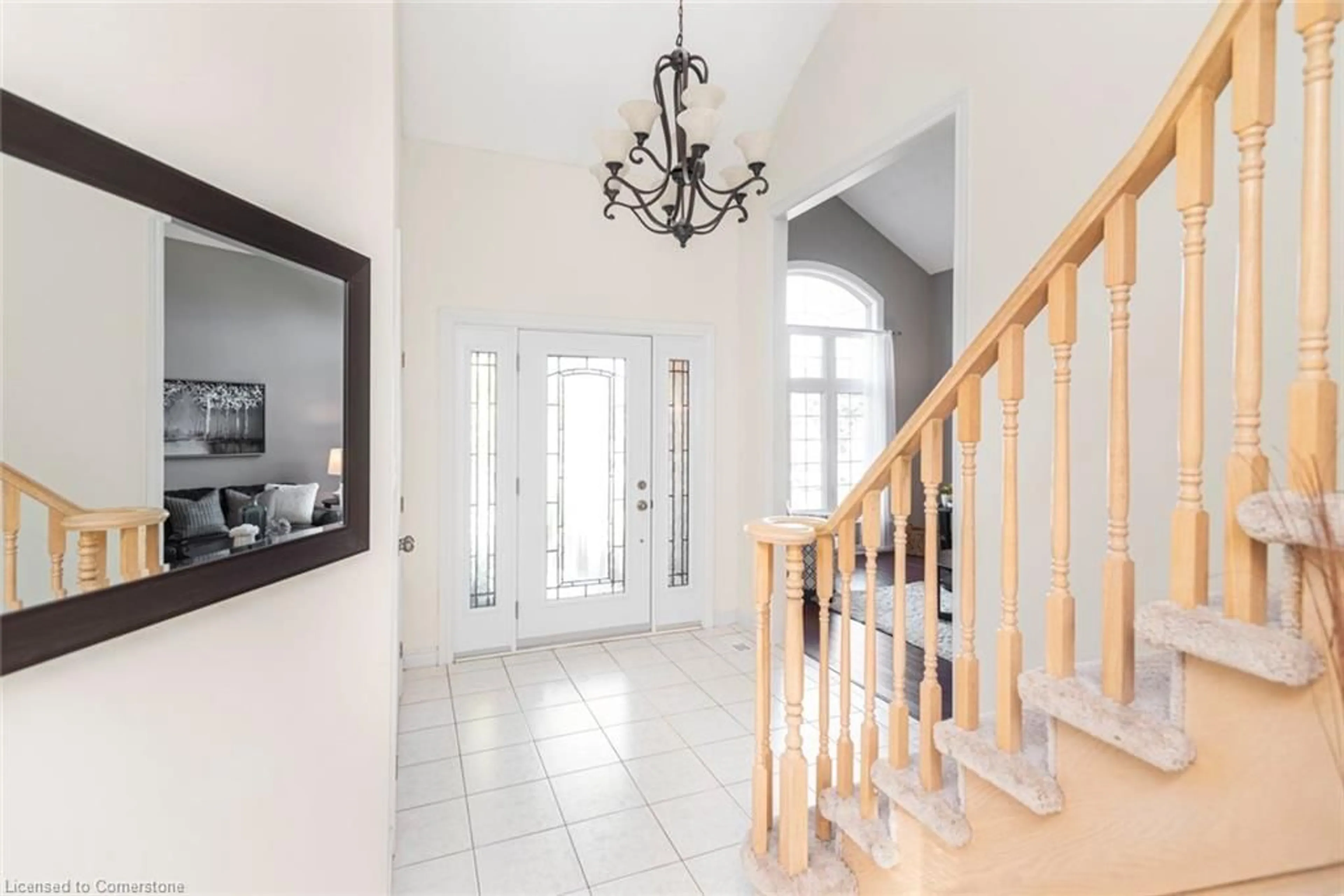 Indoor entryway, wood floors for 88 Gatestone Dr, Hamilton Ontario L8J 2V1