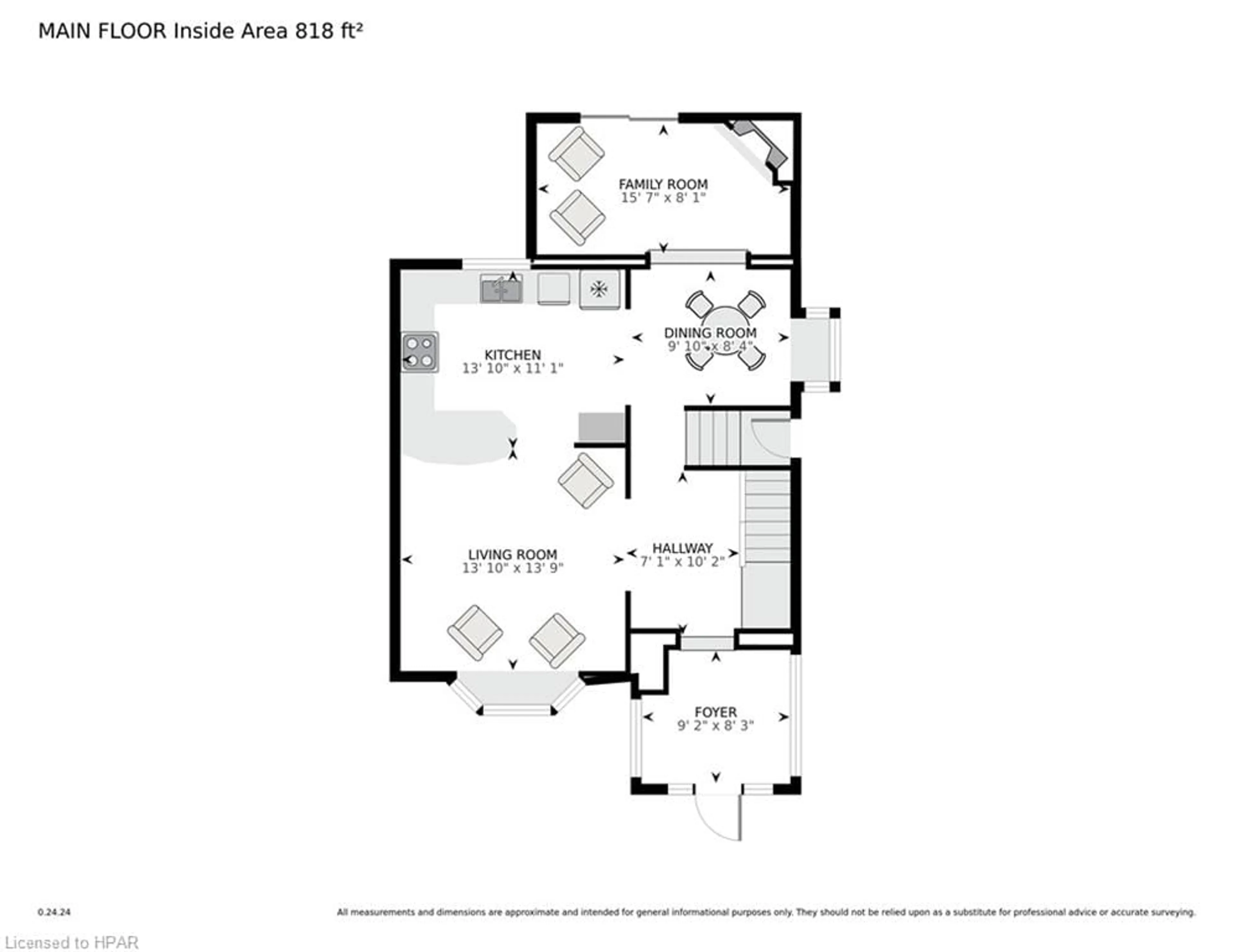 Floor plan for 108 Avondale Ave, Stratford Ontario N5A 6M8