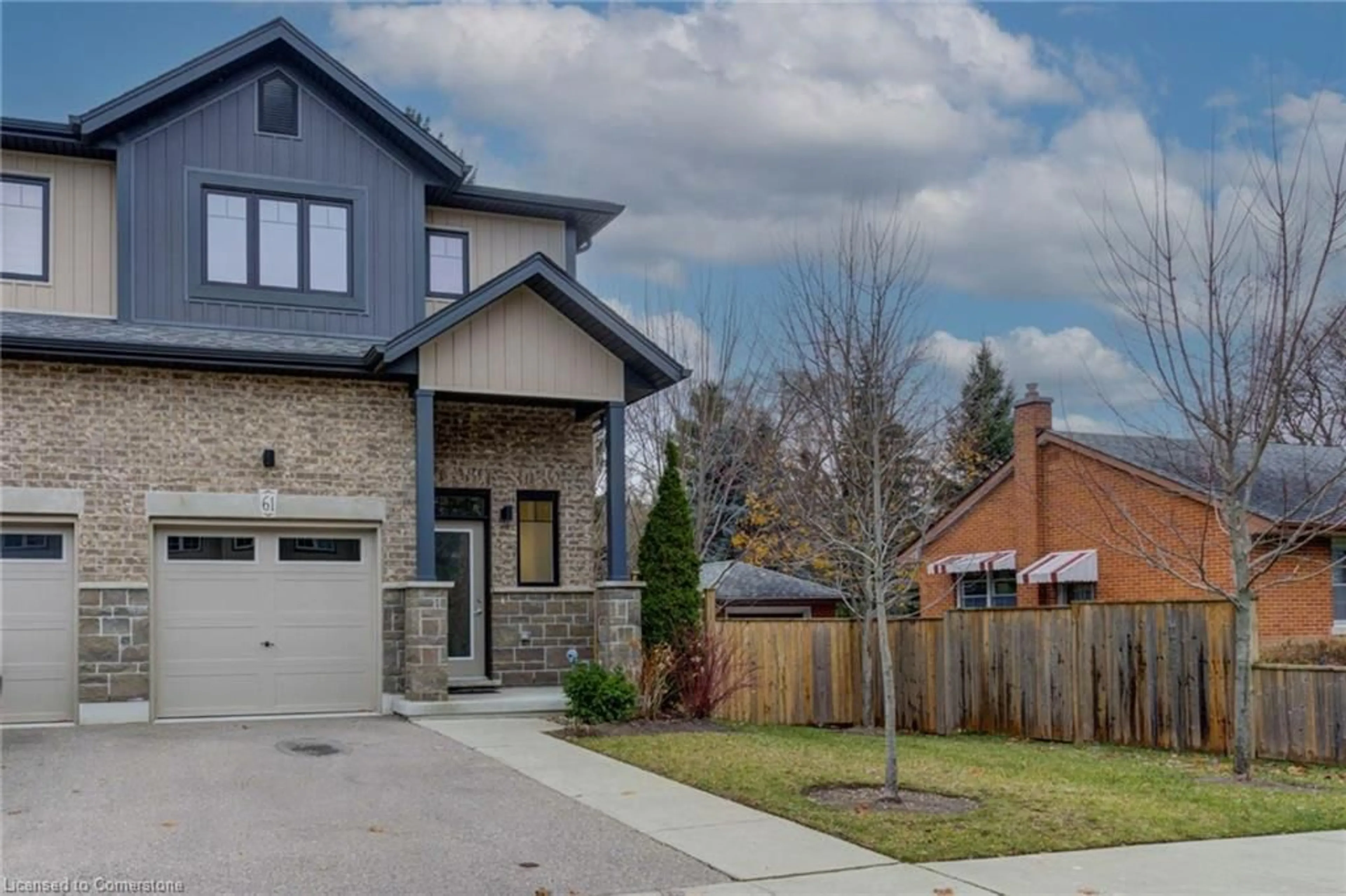 Home with brick exterior material for 61 Turner Avenue Ave, Kitchener Ontario N2B 2C8