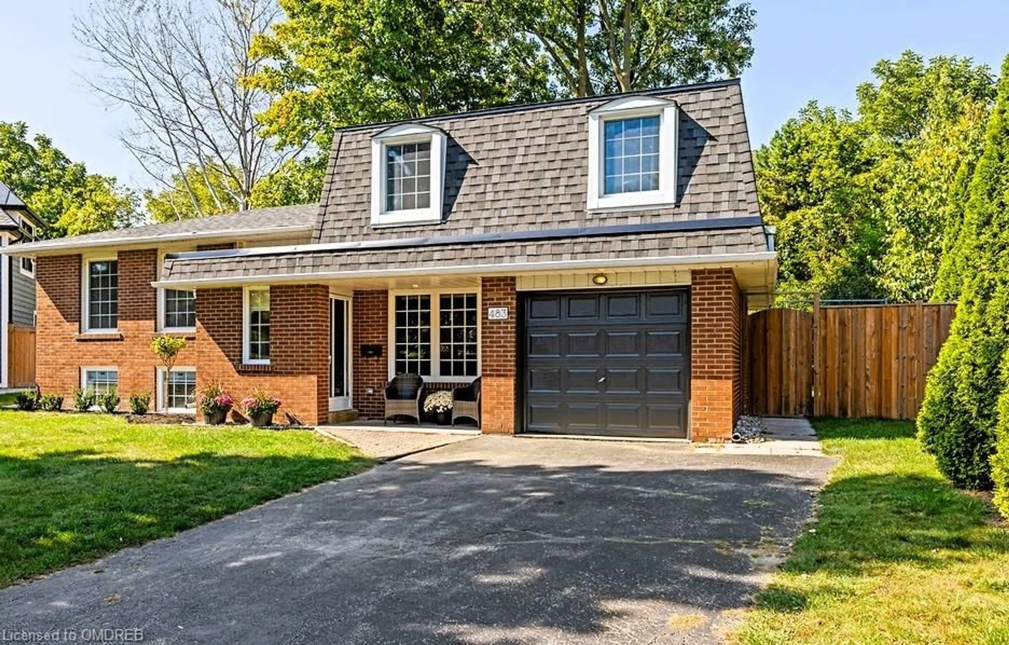 Home with brick exterior material for 483 Caesar Ave, Oakville Ontario L6J 3Z1