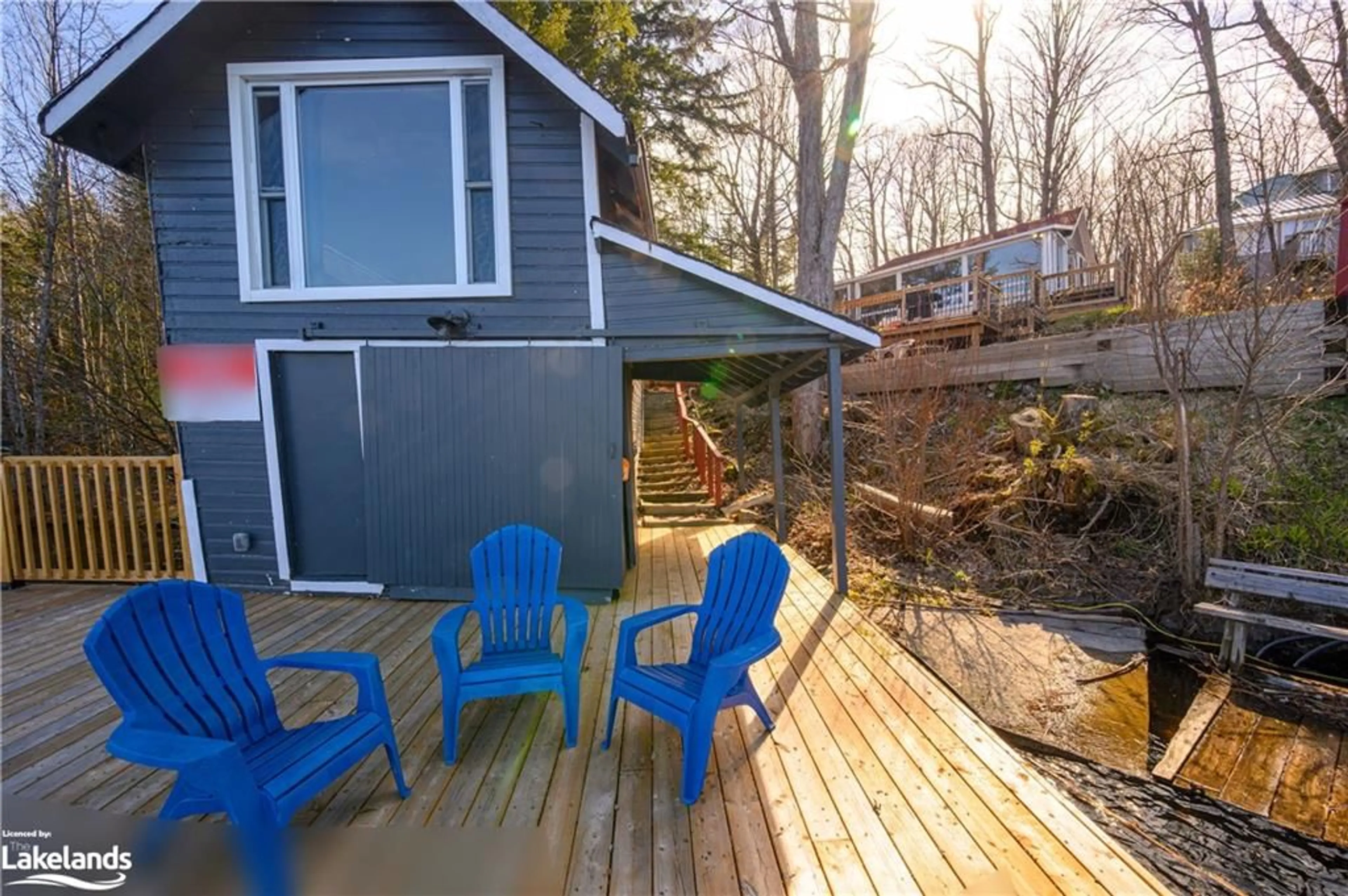 Patio, cottage for 4A + B Starratt Rd, Burk's Falls Ontario P0A 1C0